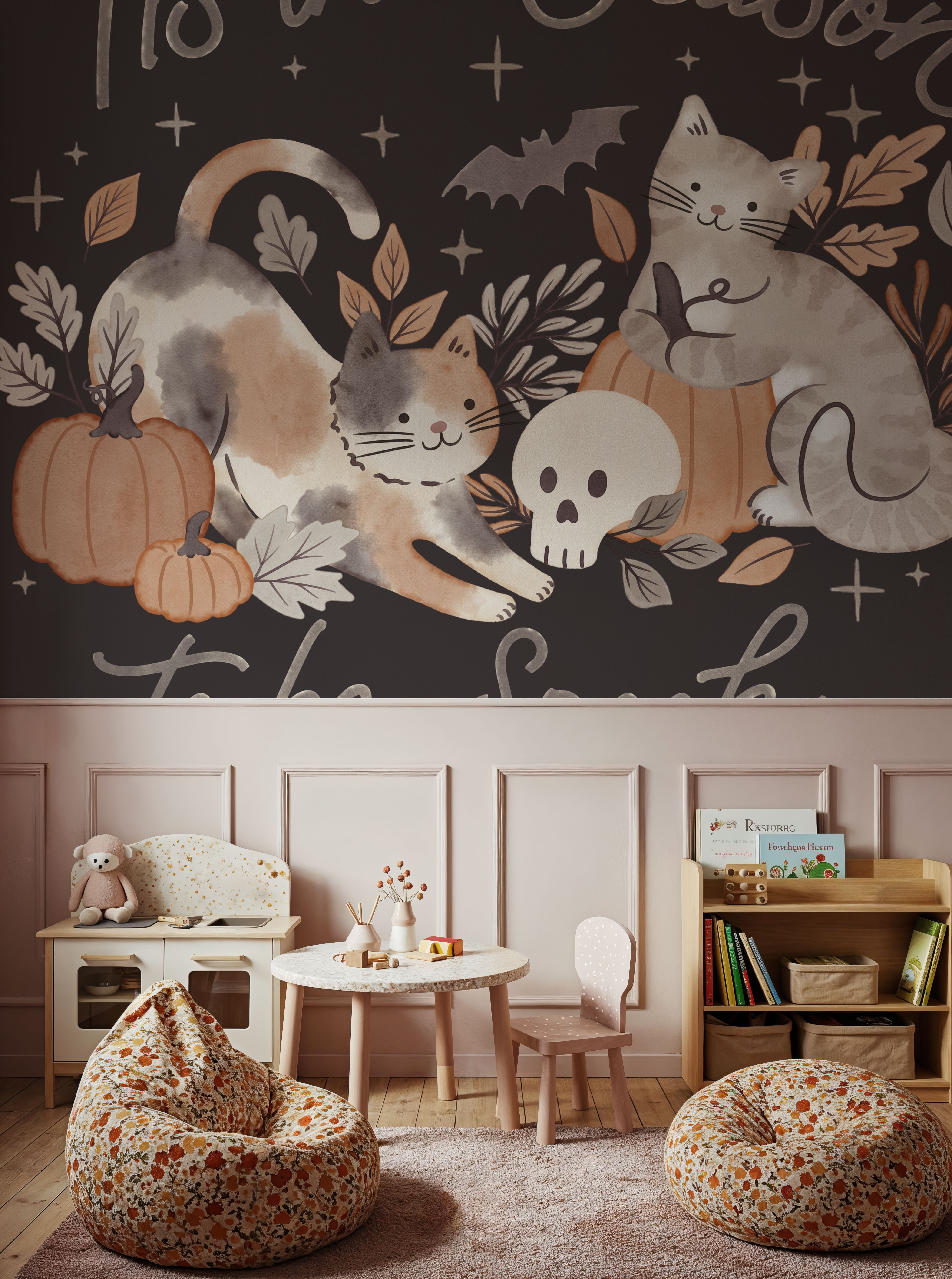 Pumpkins and Paws II Dark
