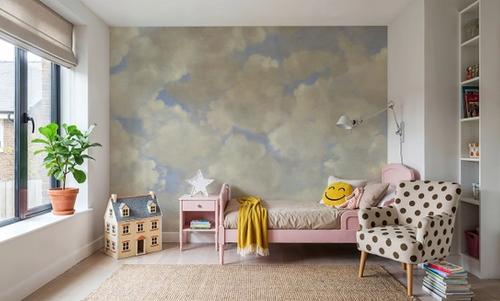 Painted Dreamy Clouds, Bright