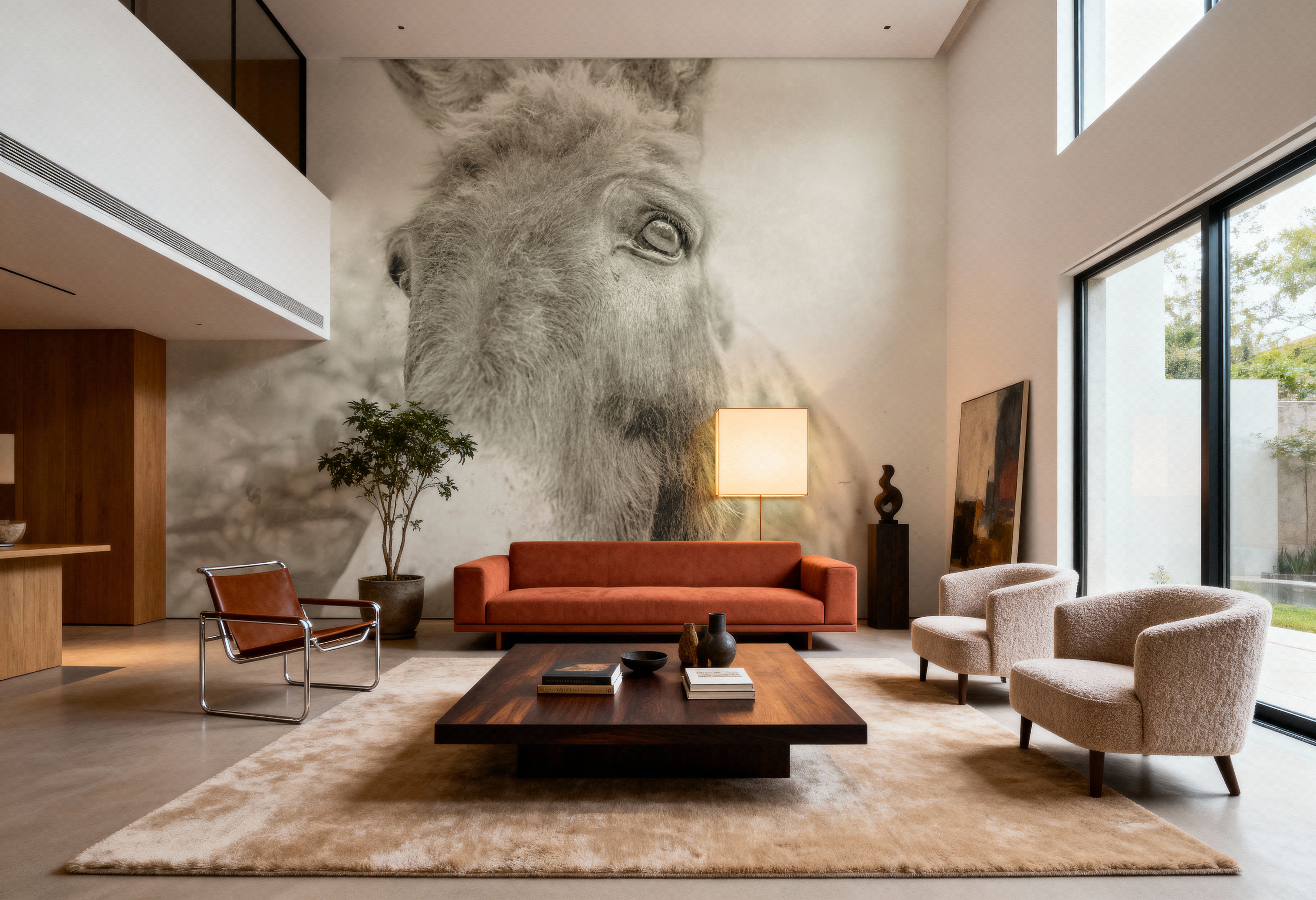 Donkey Pasture Sepia