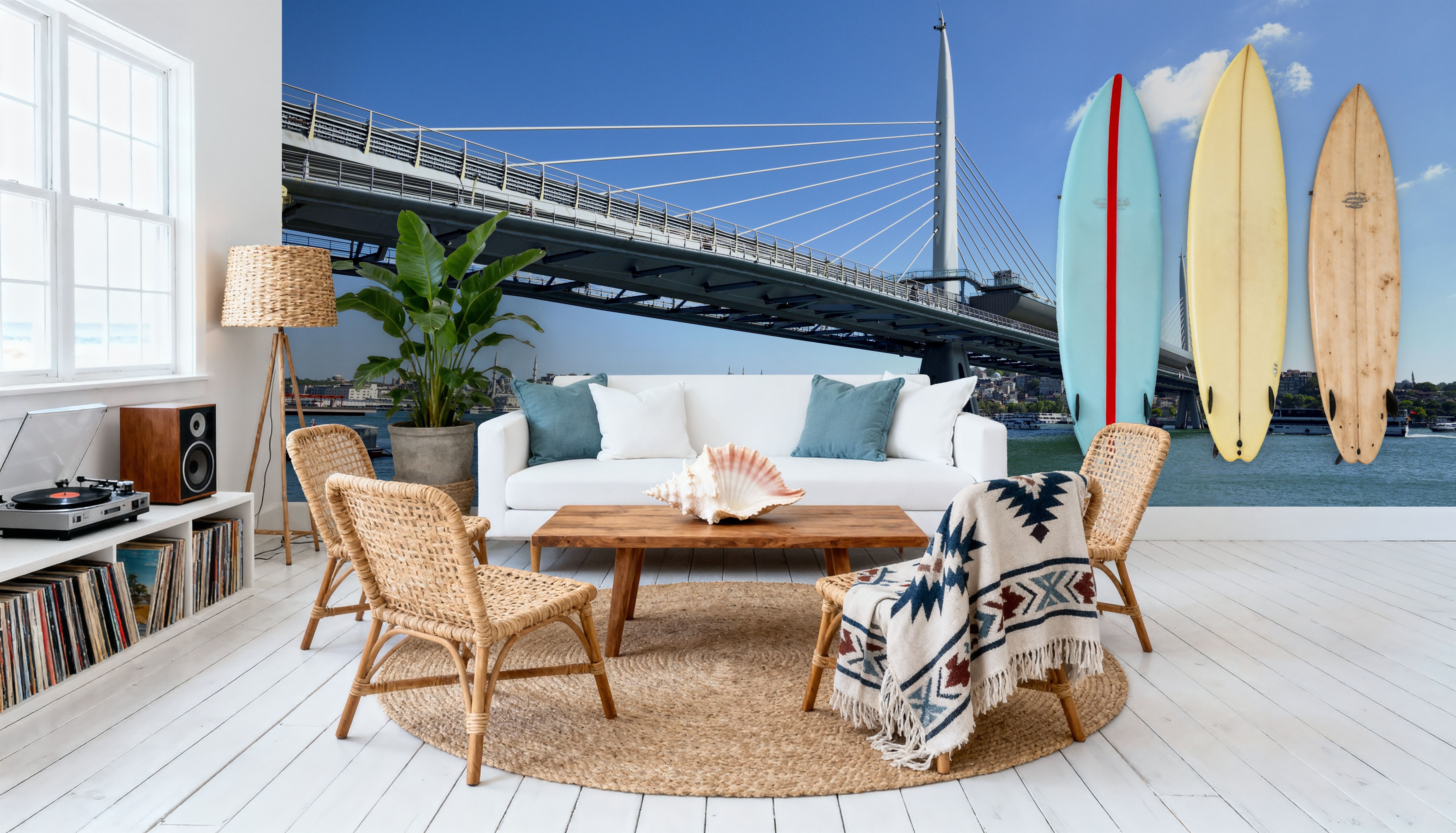 Urban Suspension Bridge