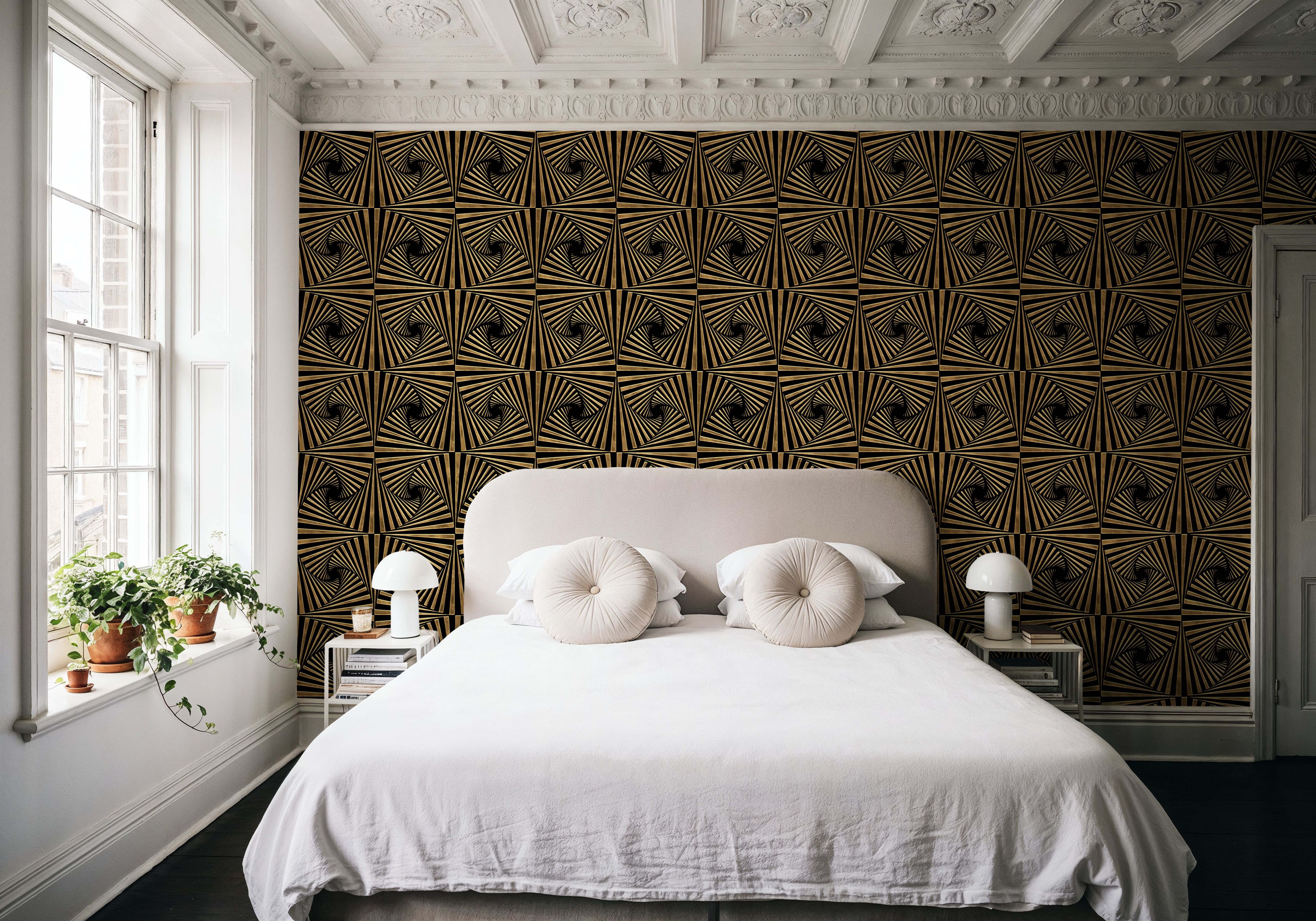 Art Deco Fans, Pattern