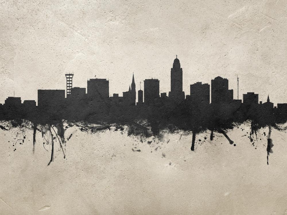 Lincoln Nebraska Skyline Concrete