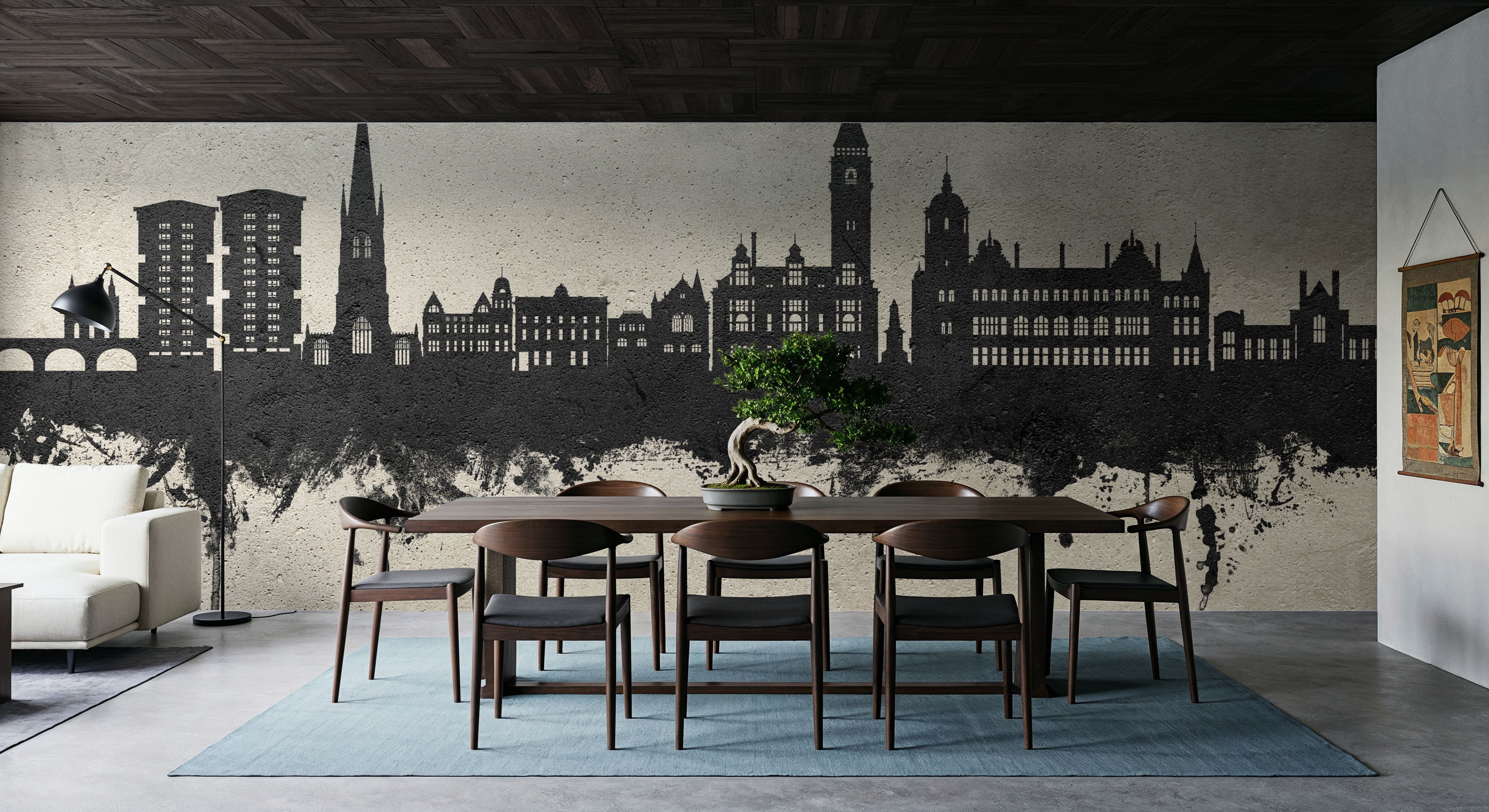 Wakefield England Skyline Concrete