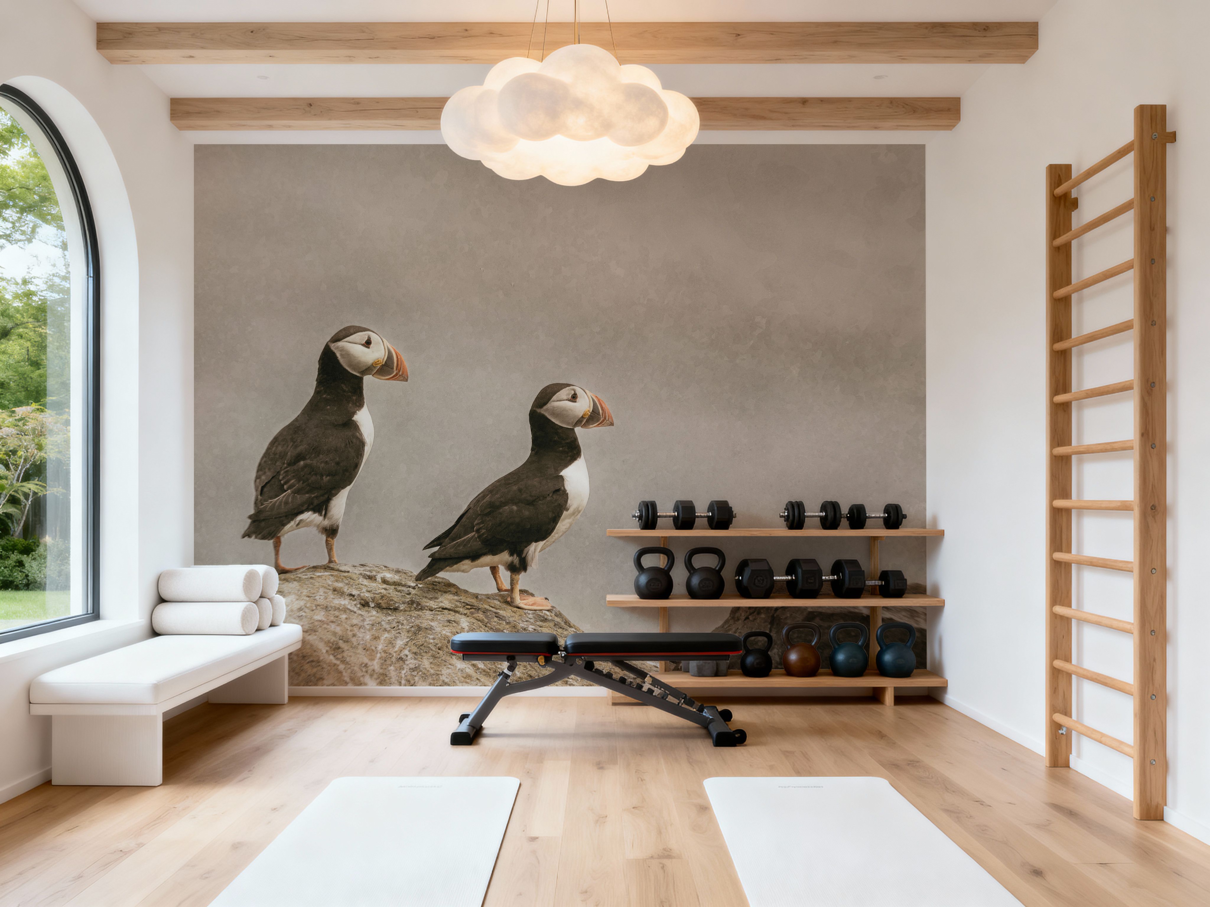 Atlantic Puffin Pair