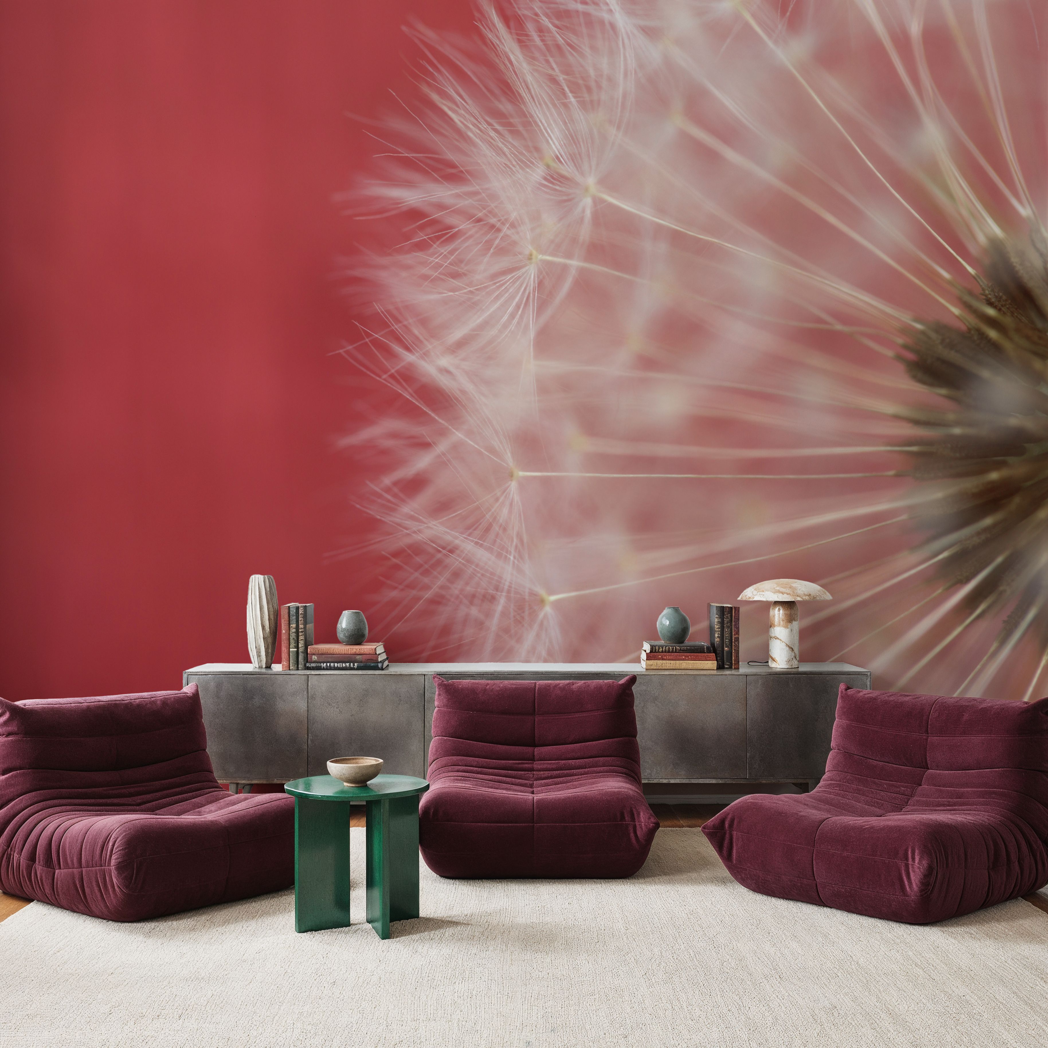 Dandelion on Red III