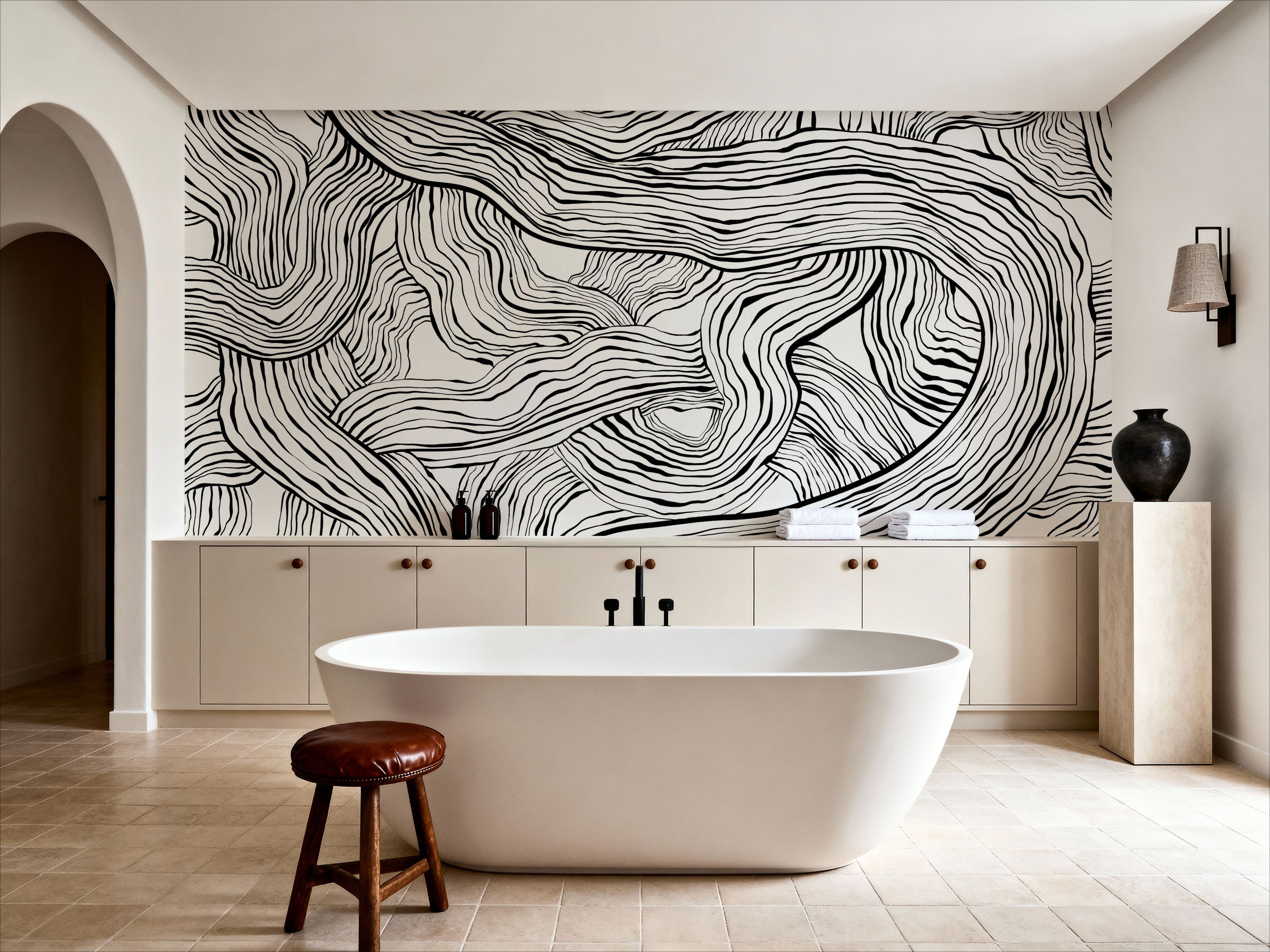 Weaves & Waves, White