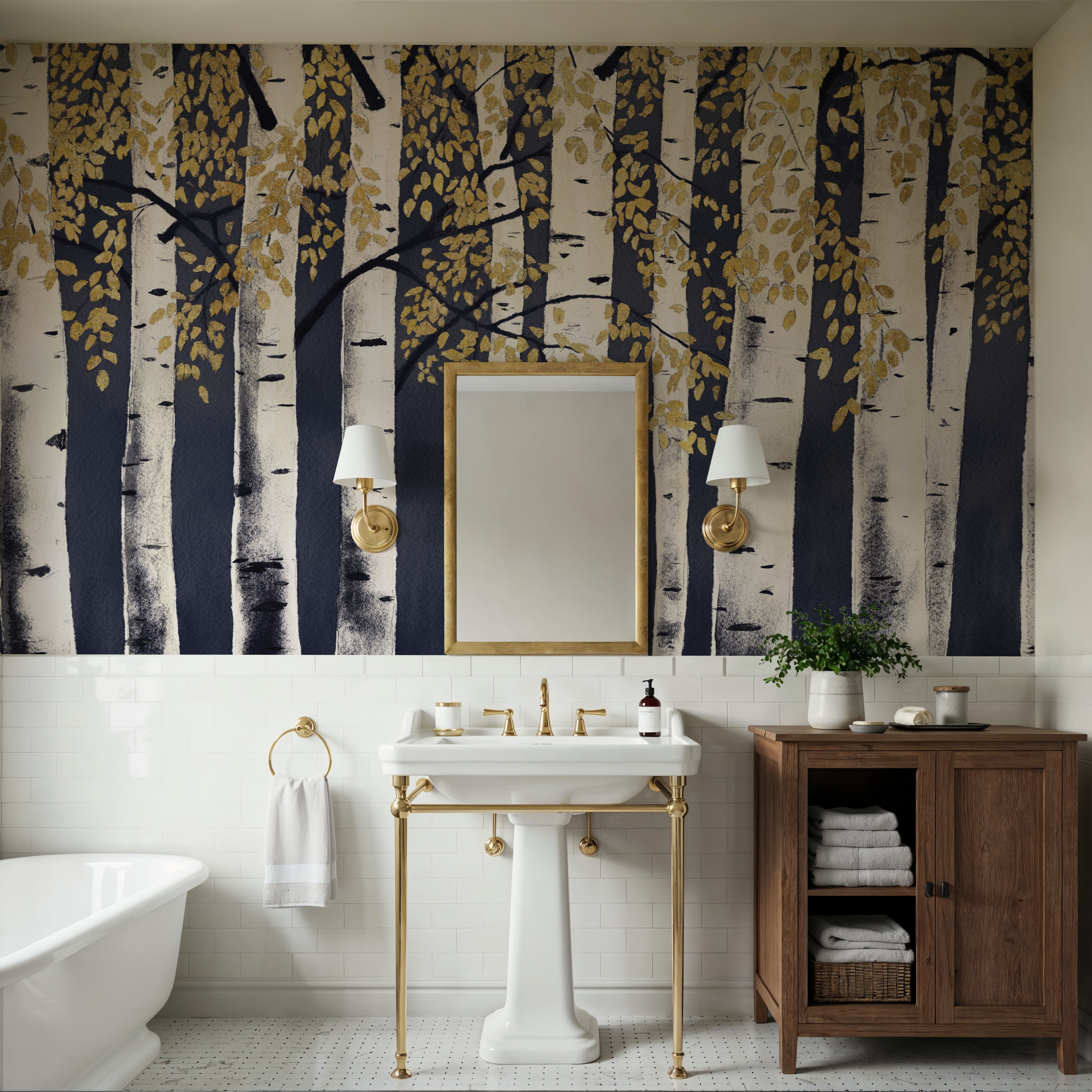 Fresh Forest Indigo Gold