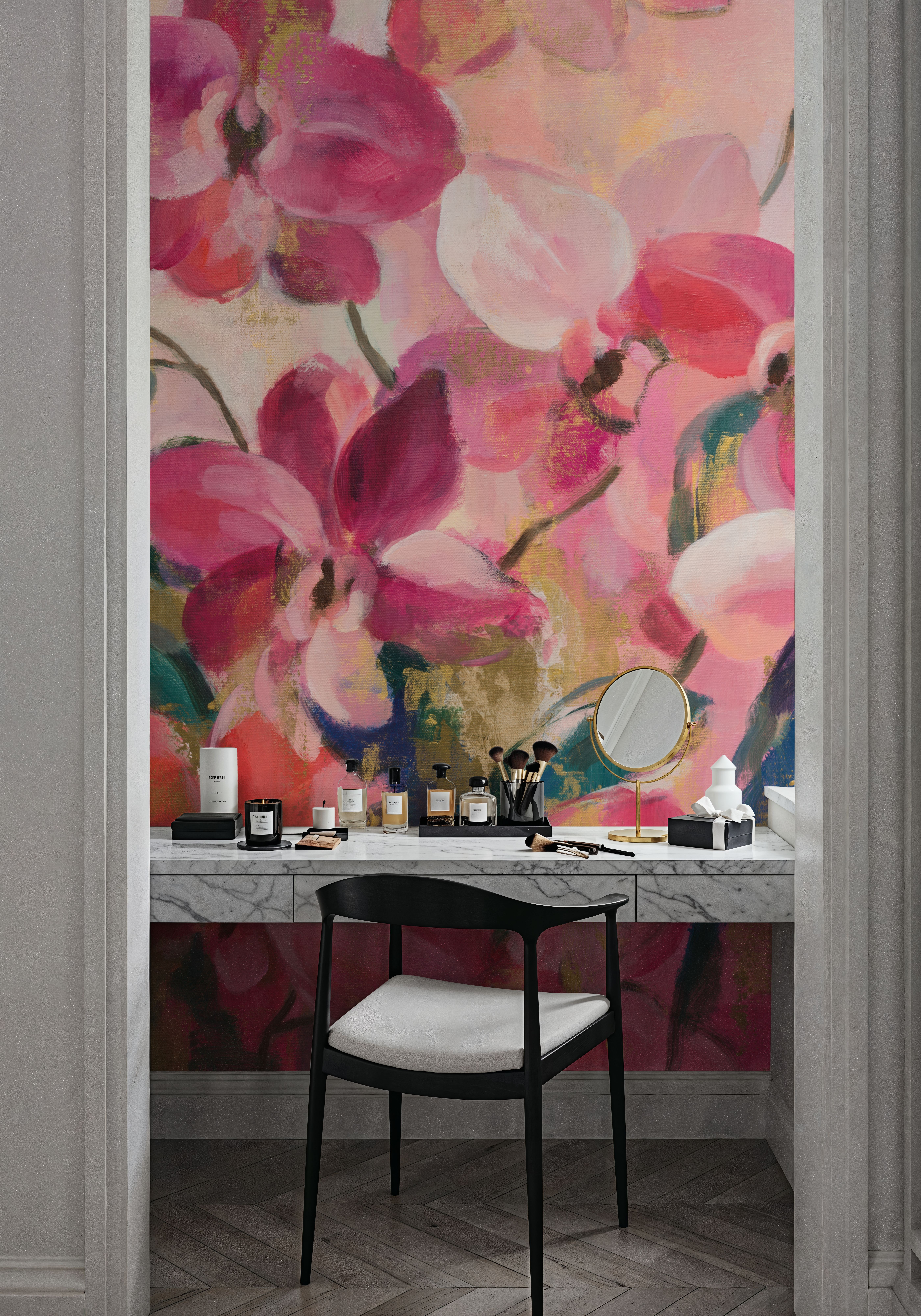Abstract Orchid