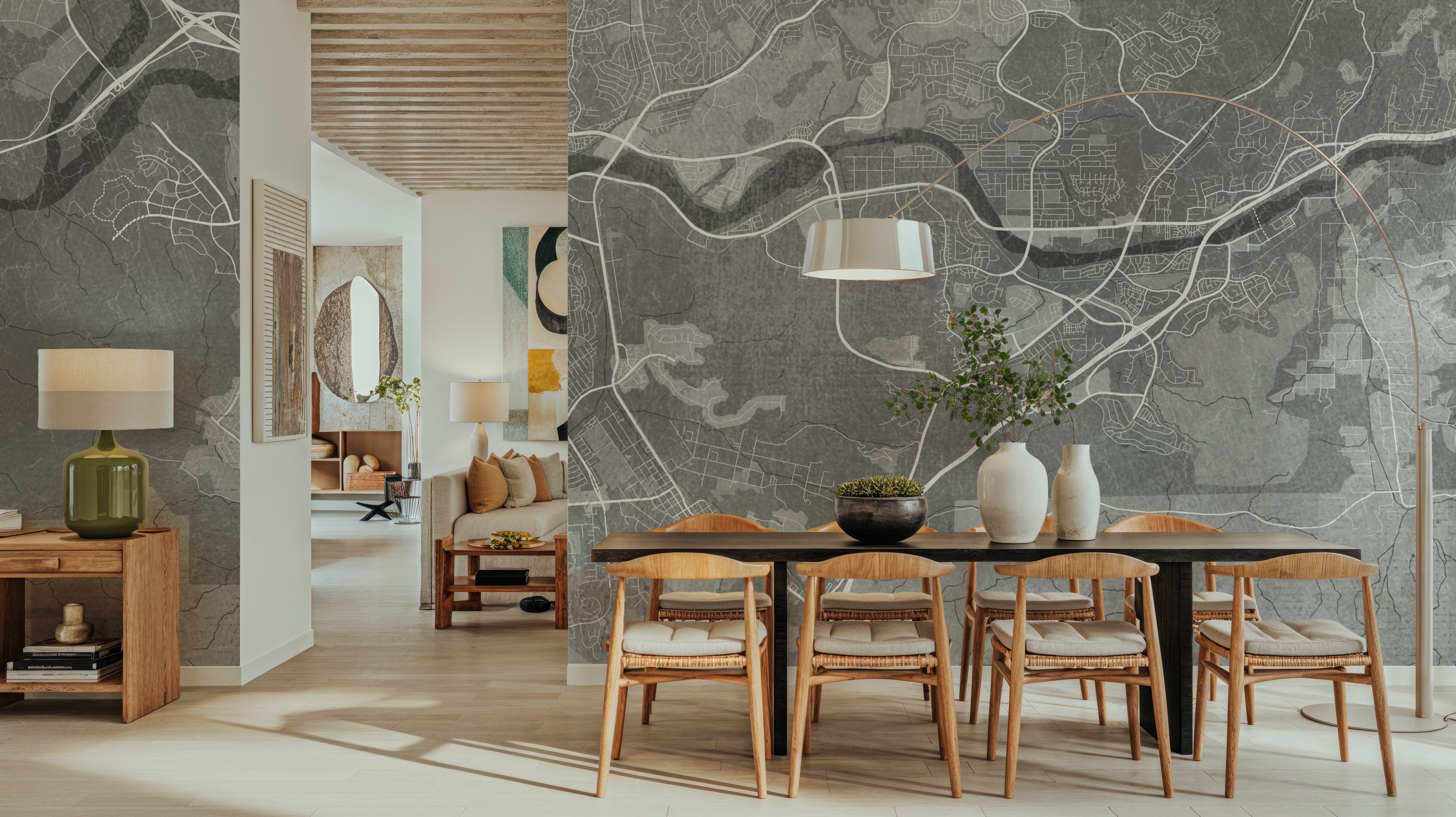 Santa Clarita Grey, Carte da parati