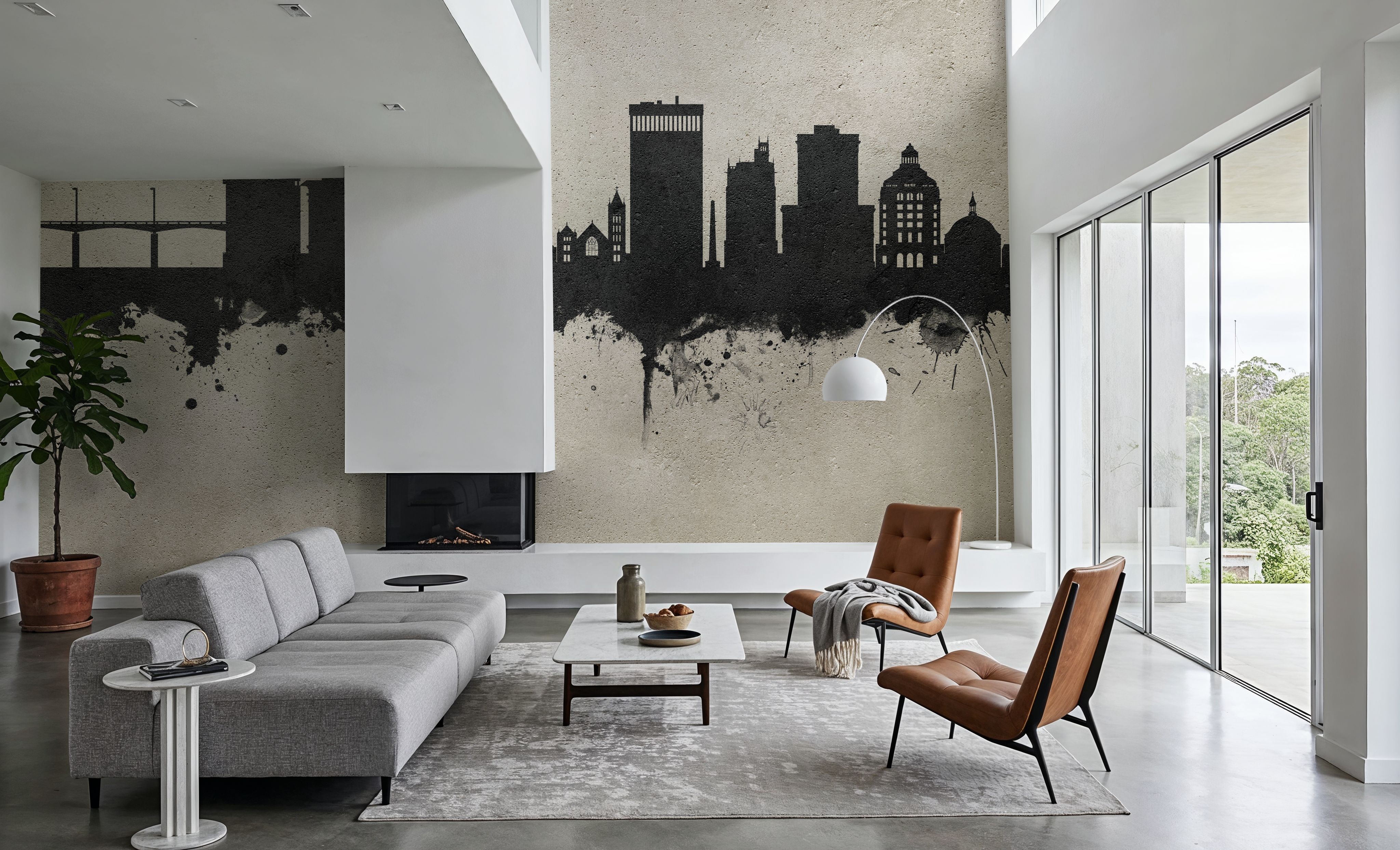 Asheville North Carolina Skyline Concrete