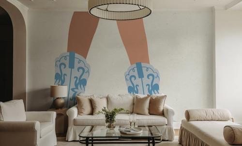 Cowgirly I Blue