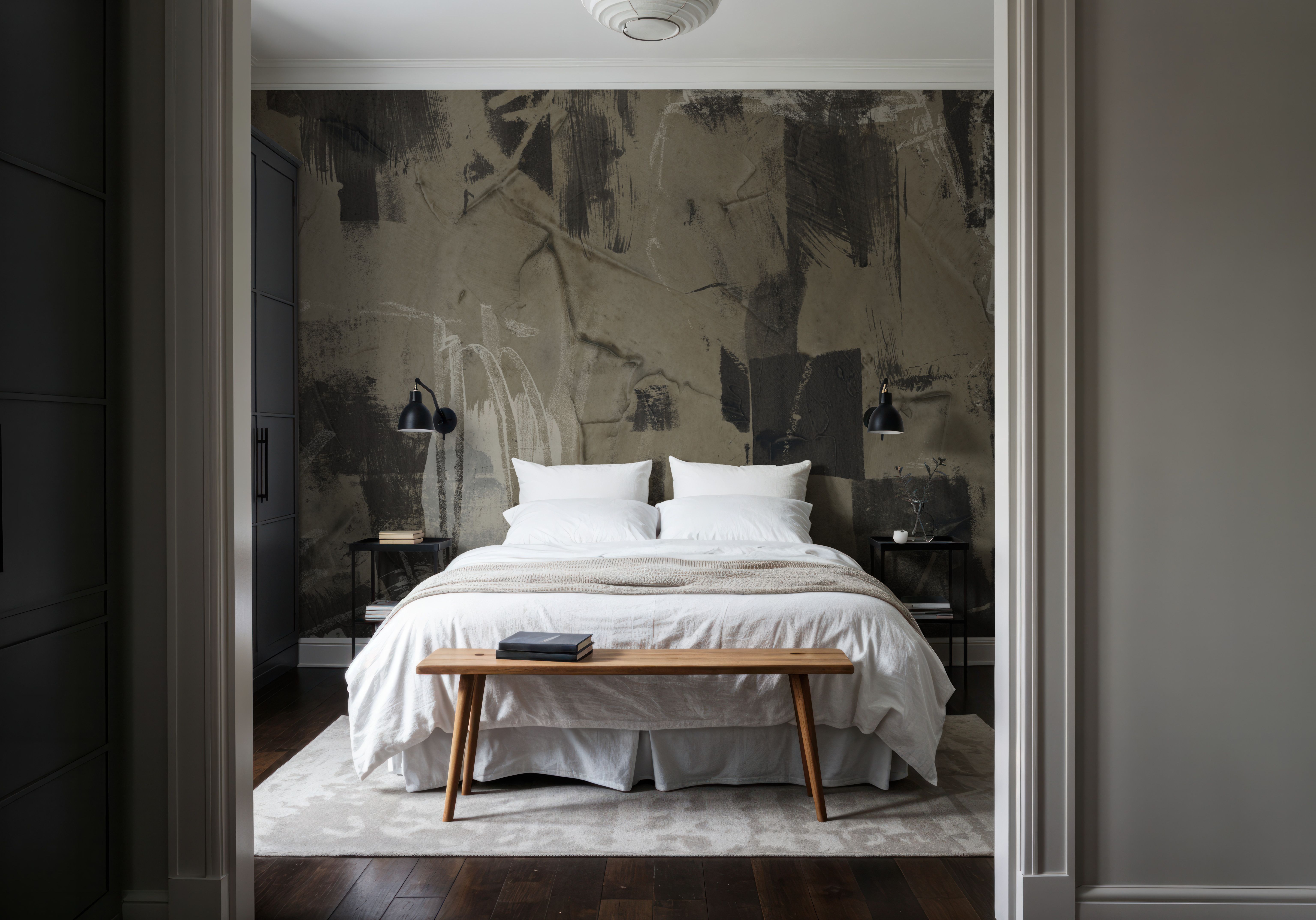 Plaster and Ebony II
