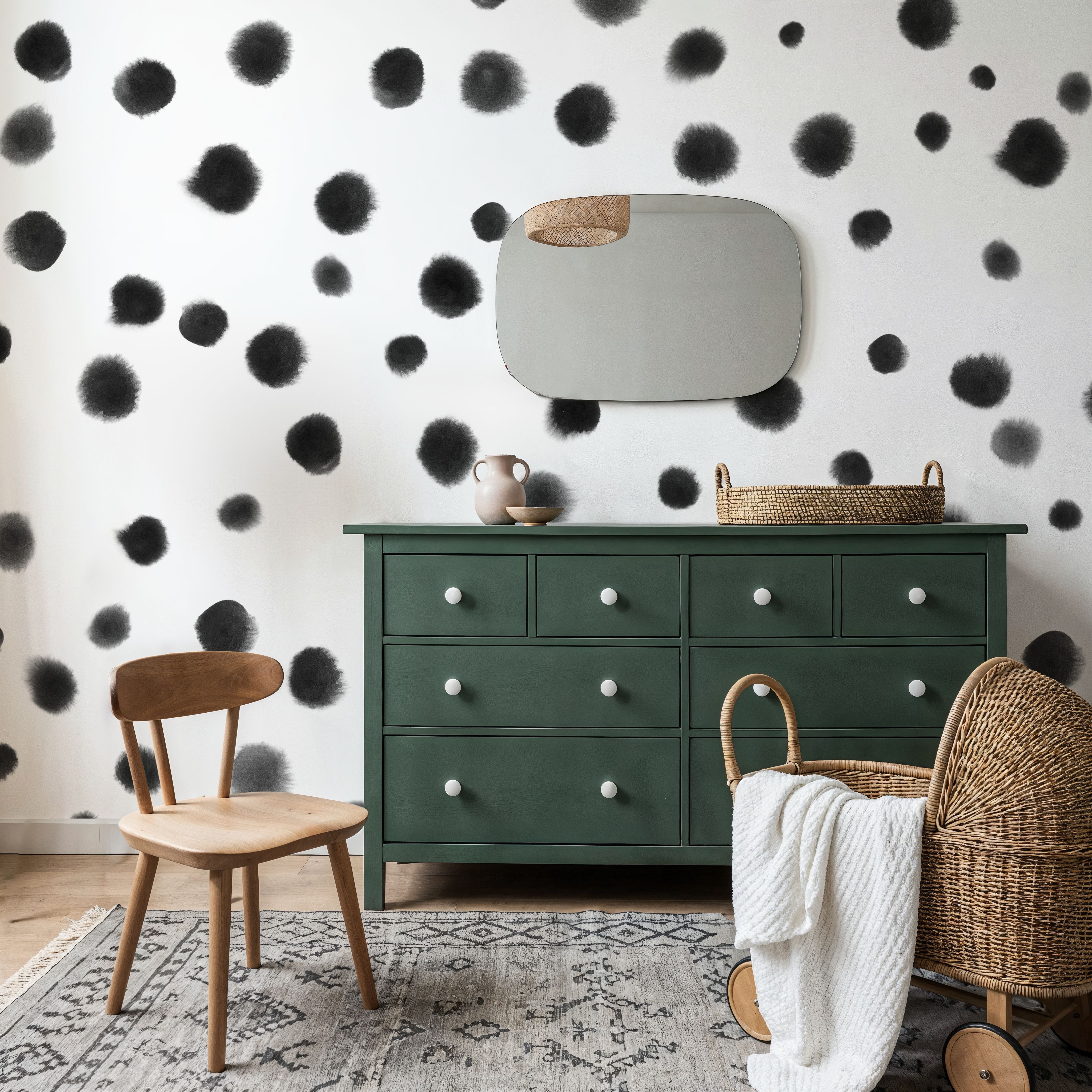 Dalmatian, Black & White