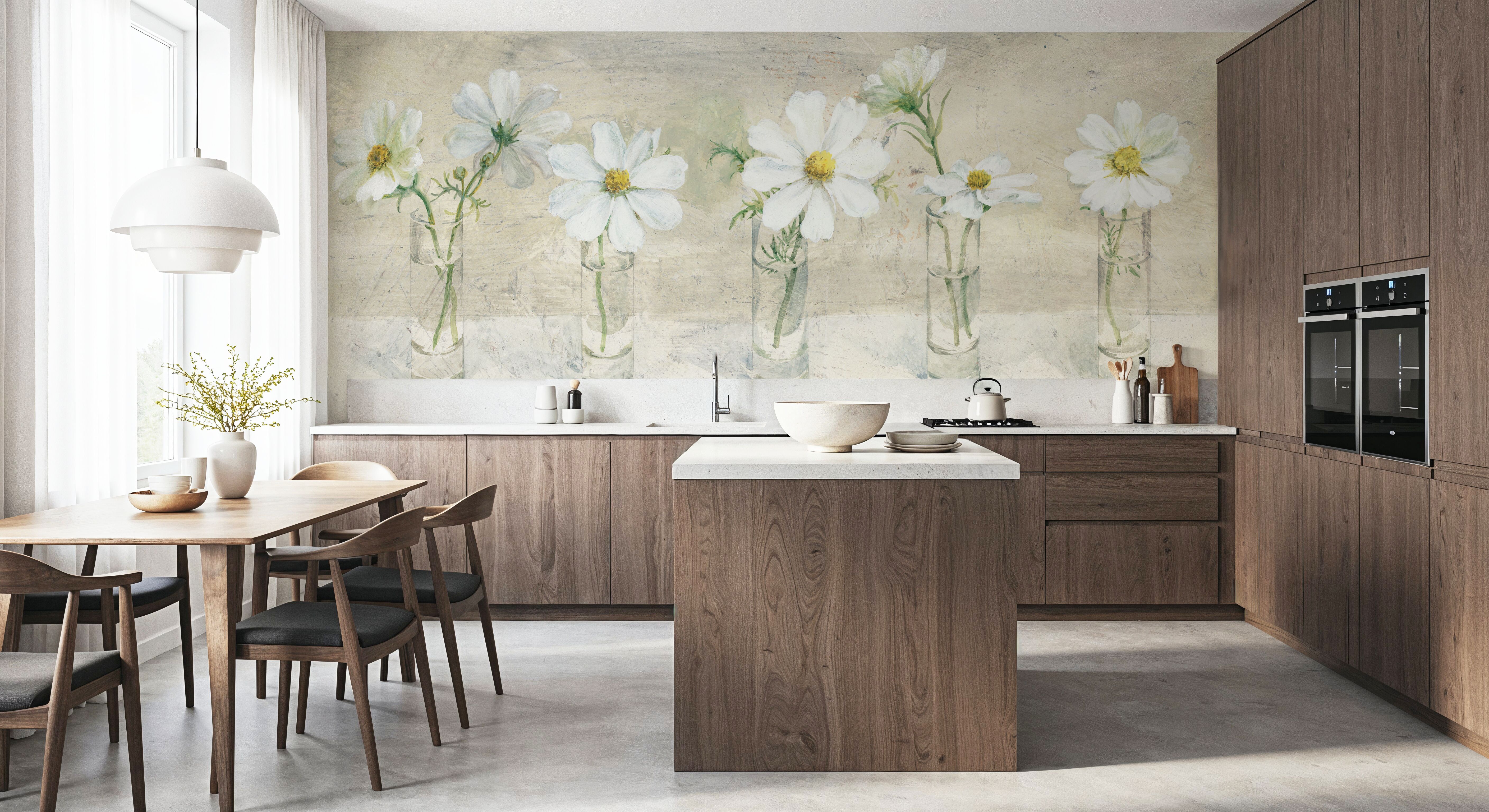 Row of Cosmos in Glasses Neutral