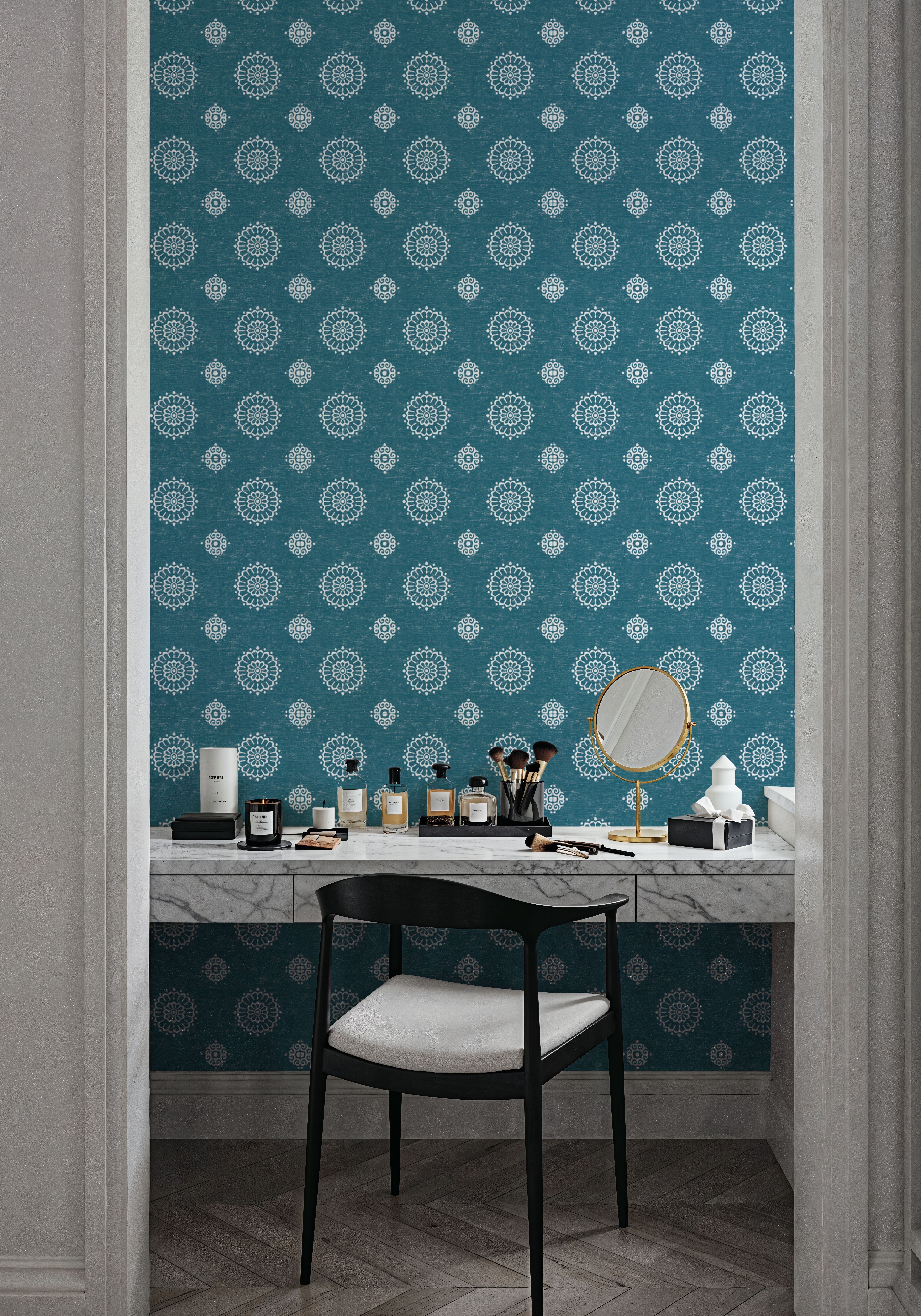 Atlantic Blue, Tapeten