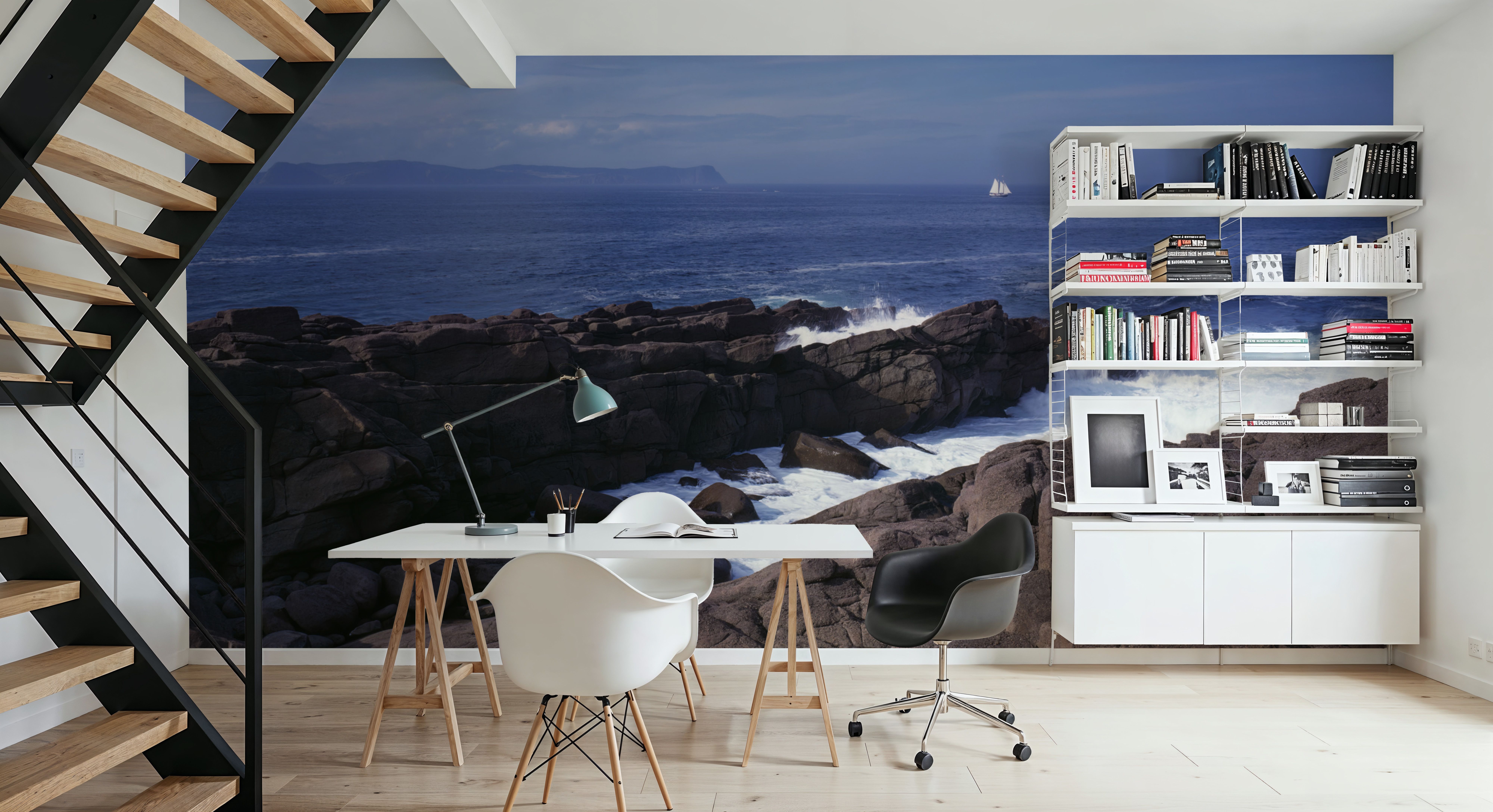 Sailing the Rugged Coast