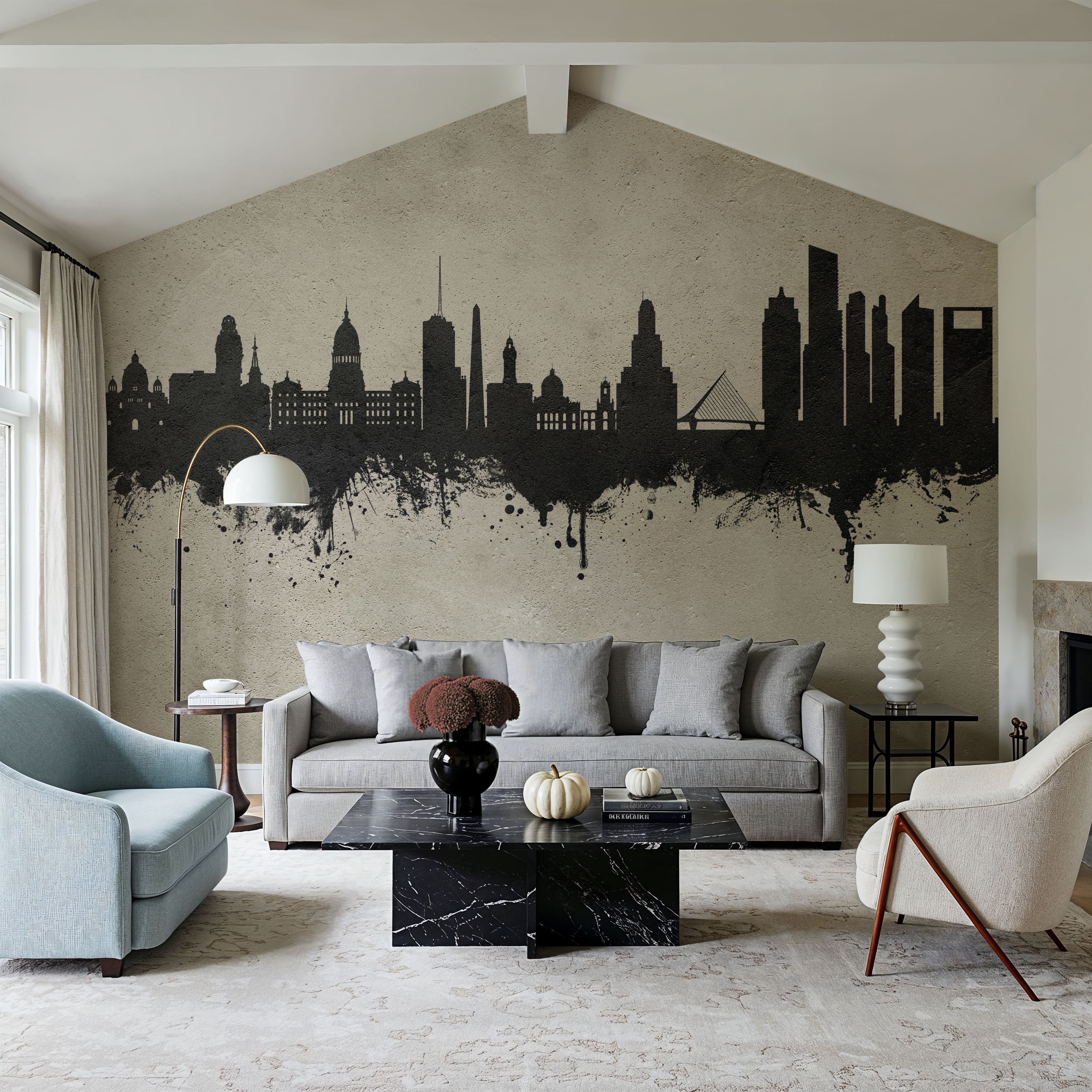 Buenos Aires Argentina Skyline Concrete