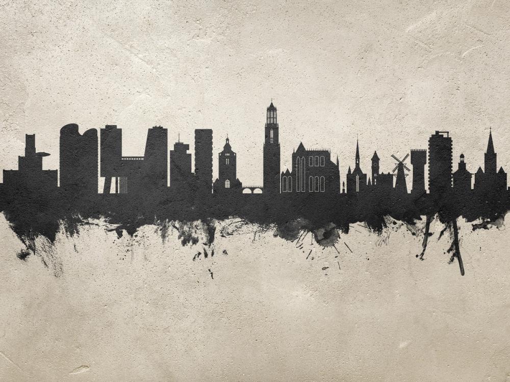 Utrecht The Netherlands Skyline Concrete