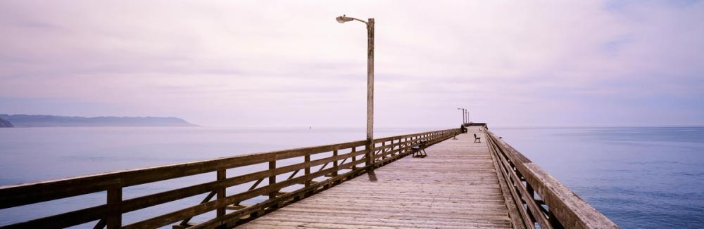 Tranquil Harbor Pier