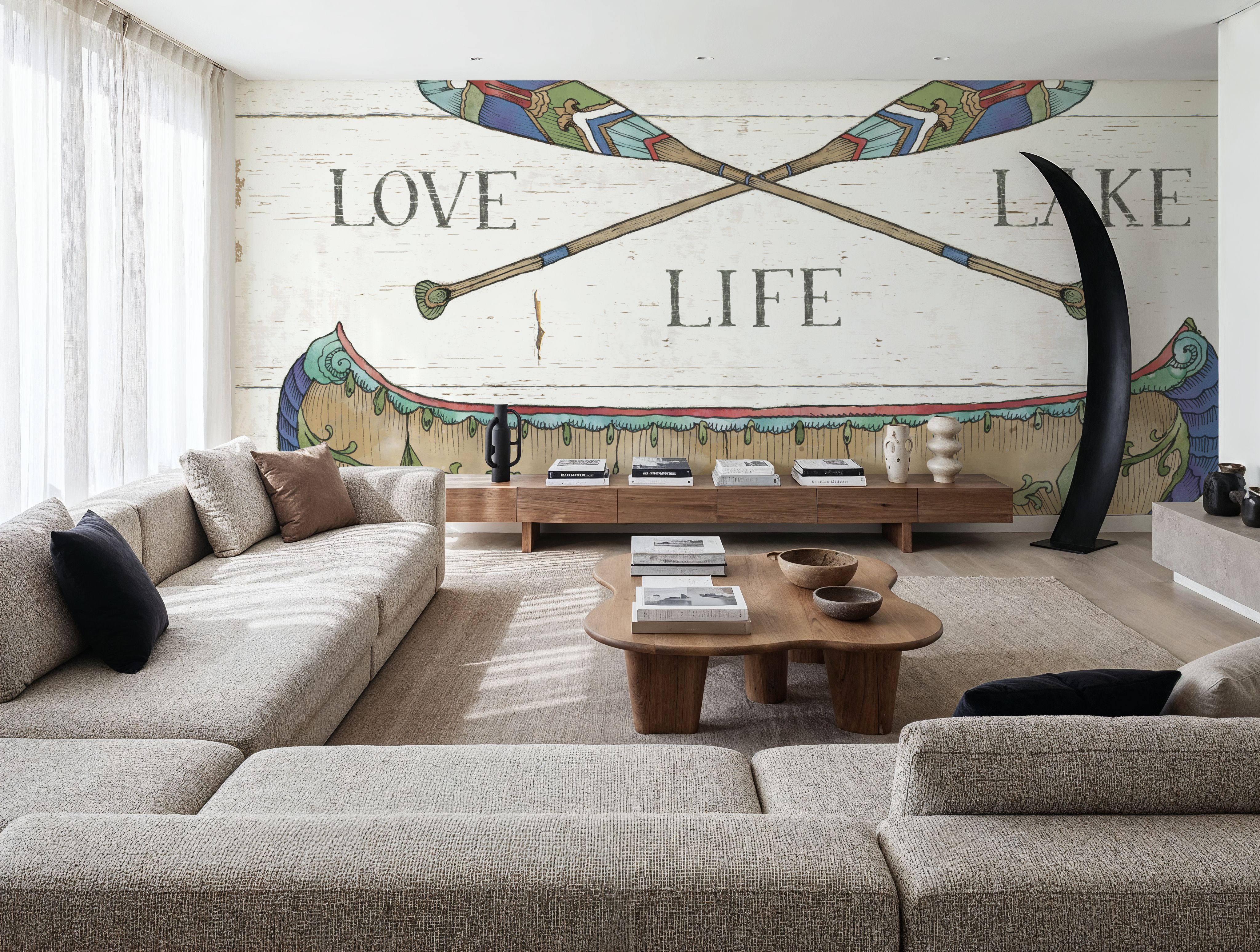 Lake Sketches III Color