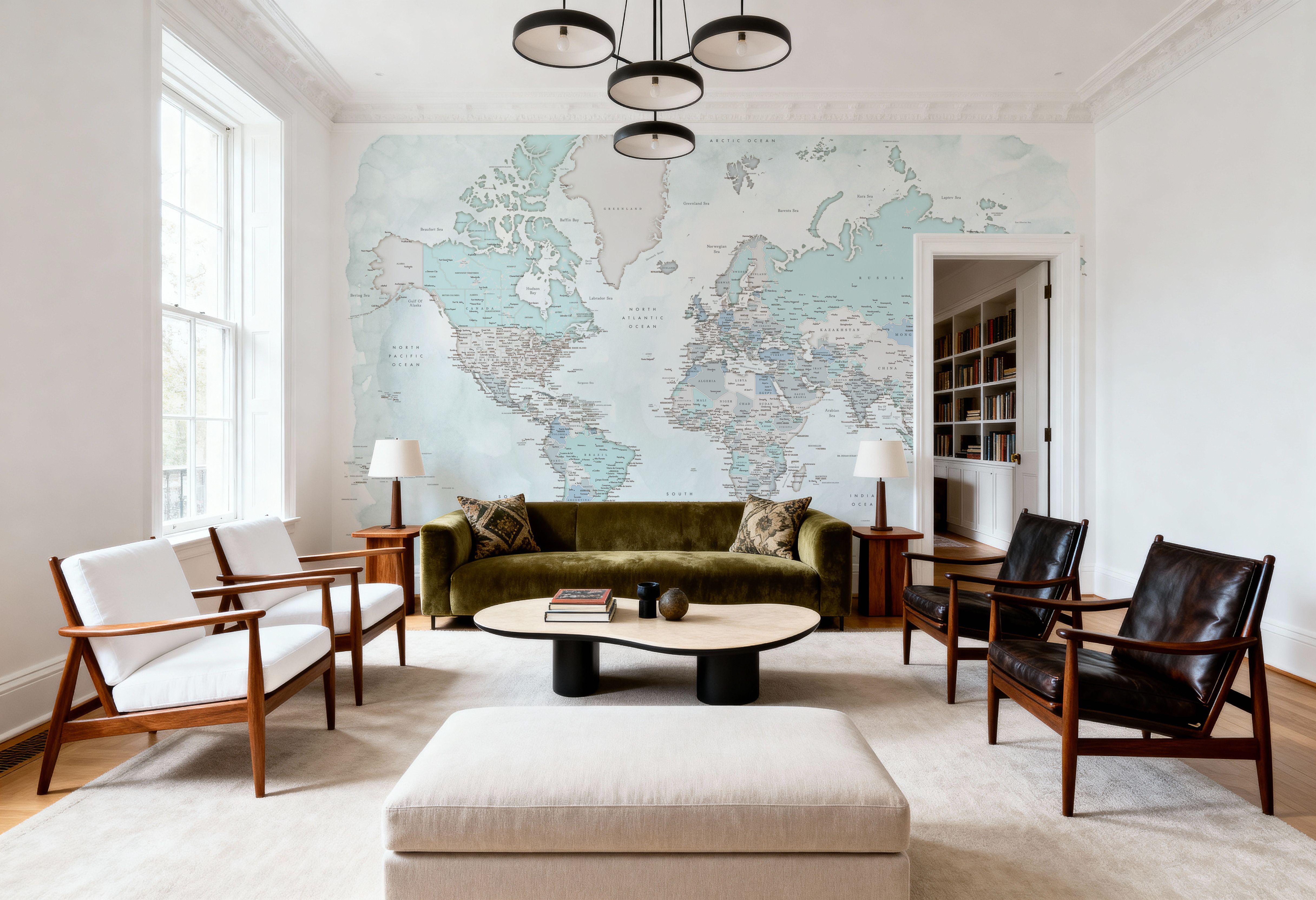 World Map Cities - Rebe