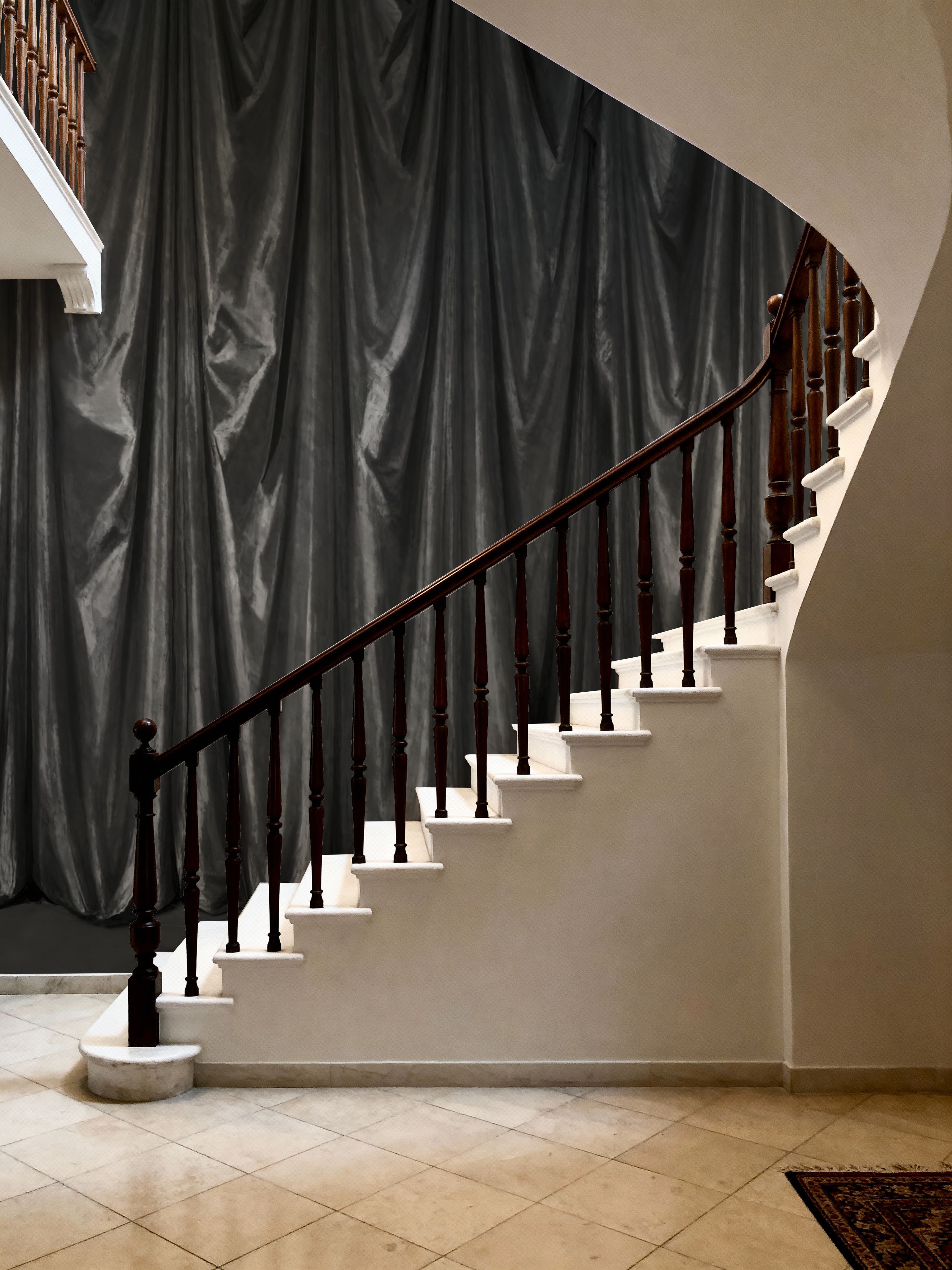 Medici Drapes, Graphite