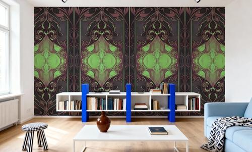 Art Noveau I Pinkgreen