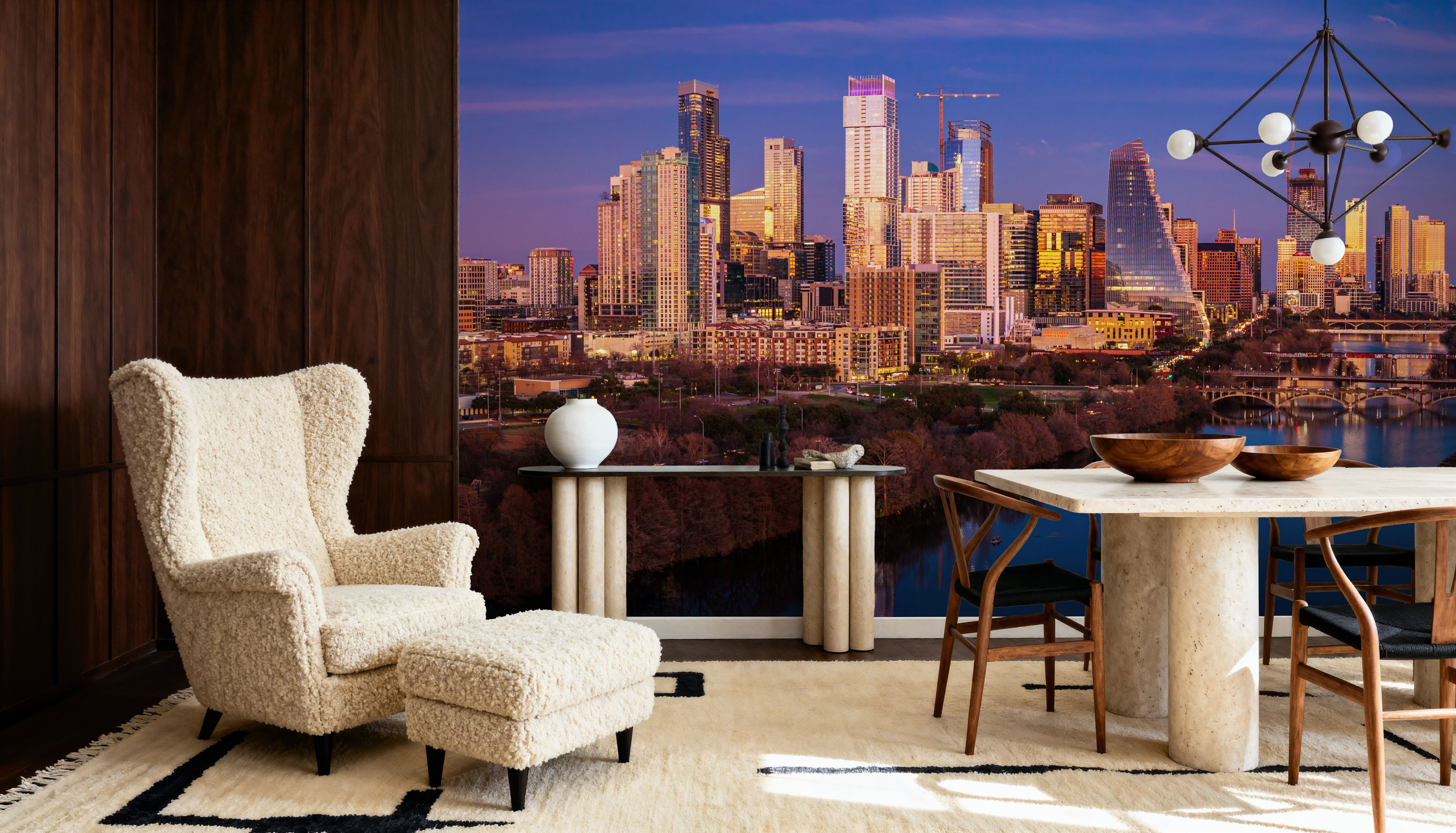 Golden Hour Cityscape