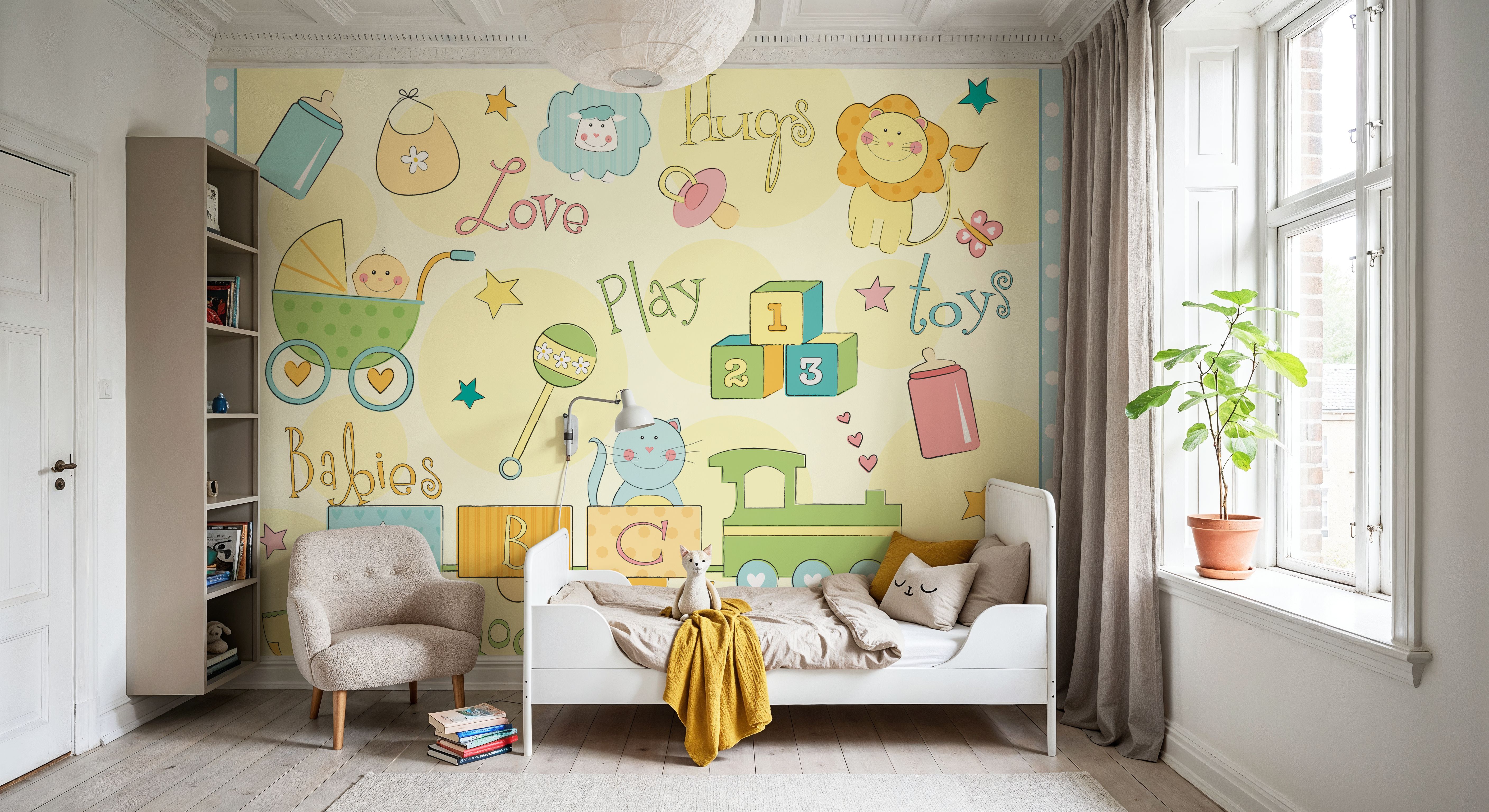 Toys and Hugs I Blue