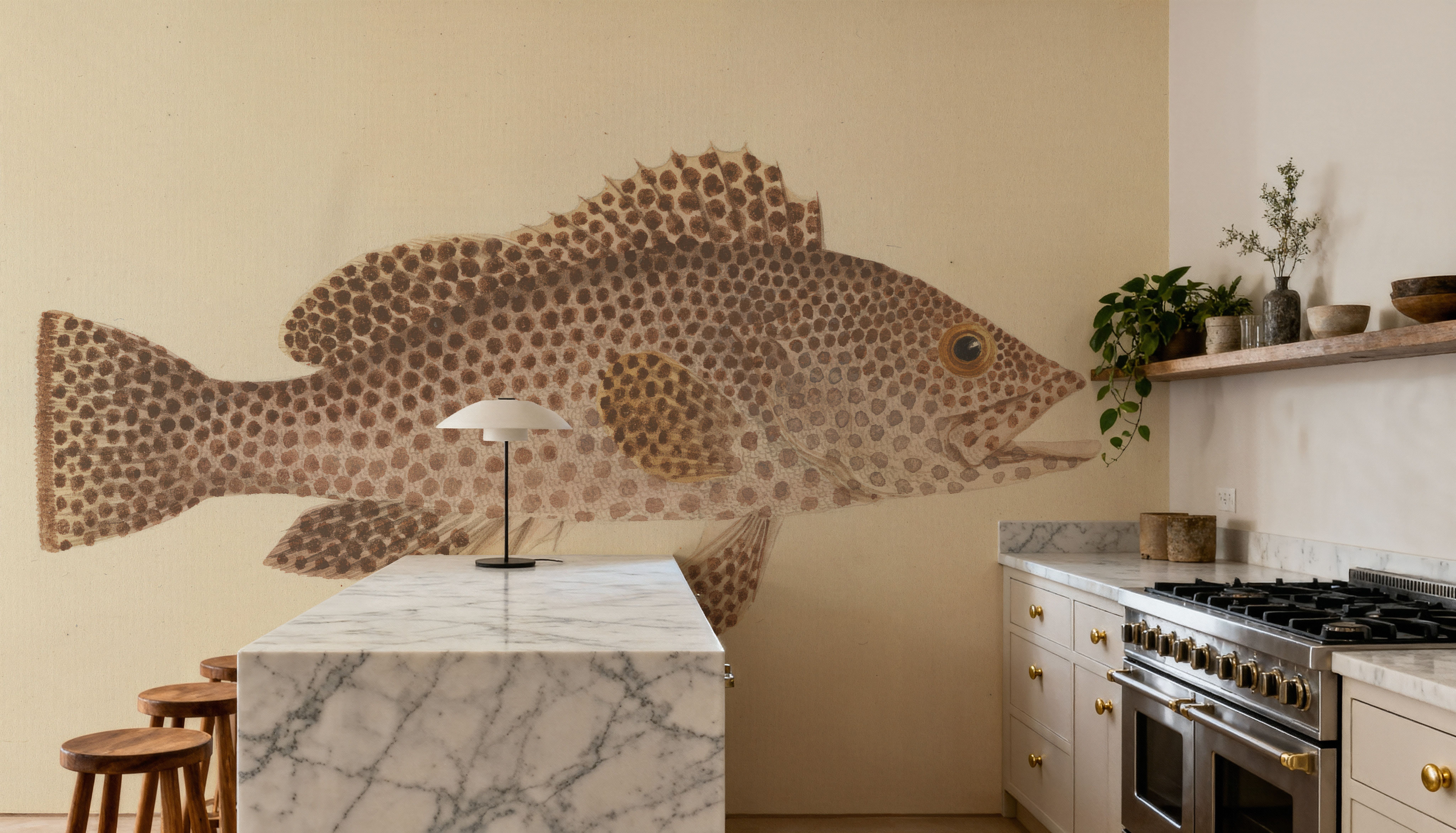 Spotted Grouper, Wallpaper