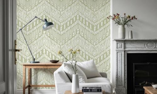 Macrame Jigsaw Green