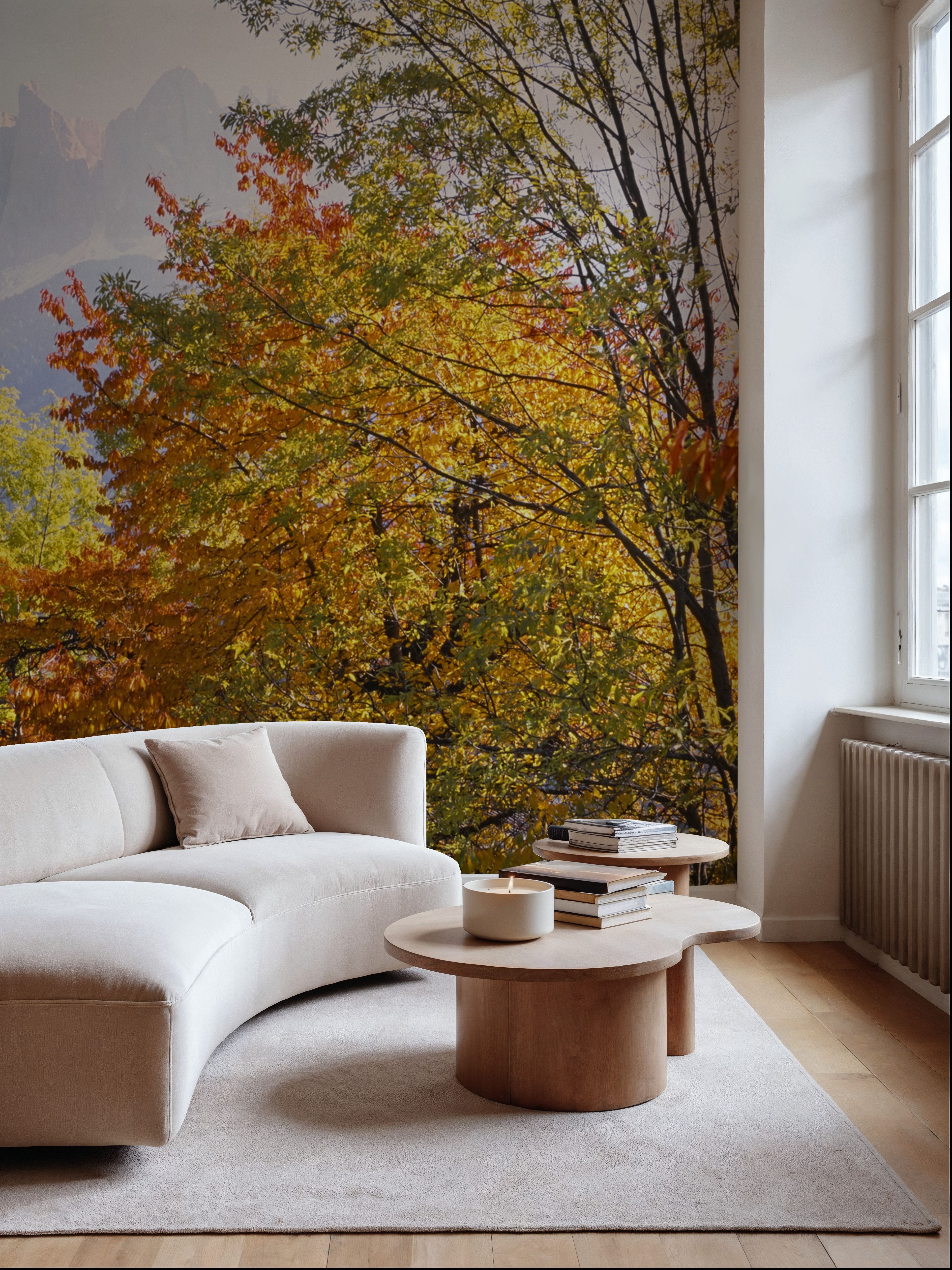 Autumn Mountain Glow