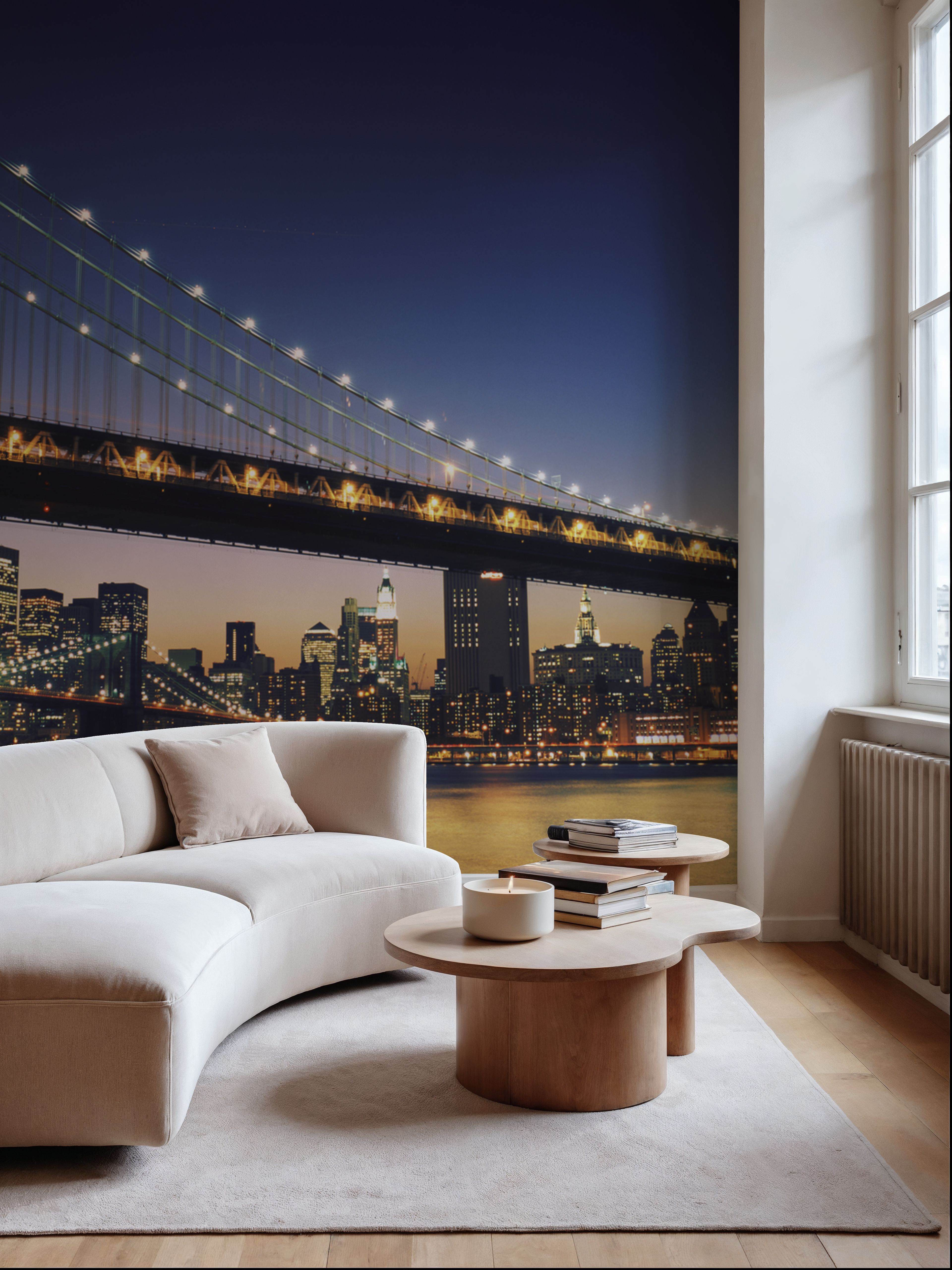 Illuminated Metropolis Bridge