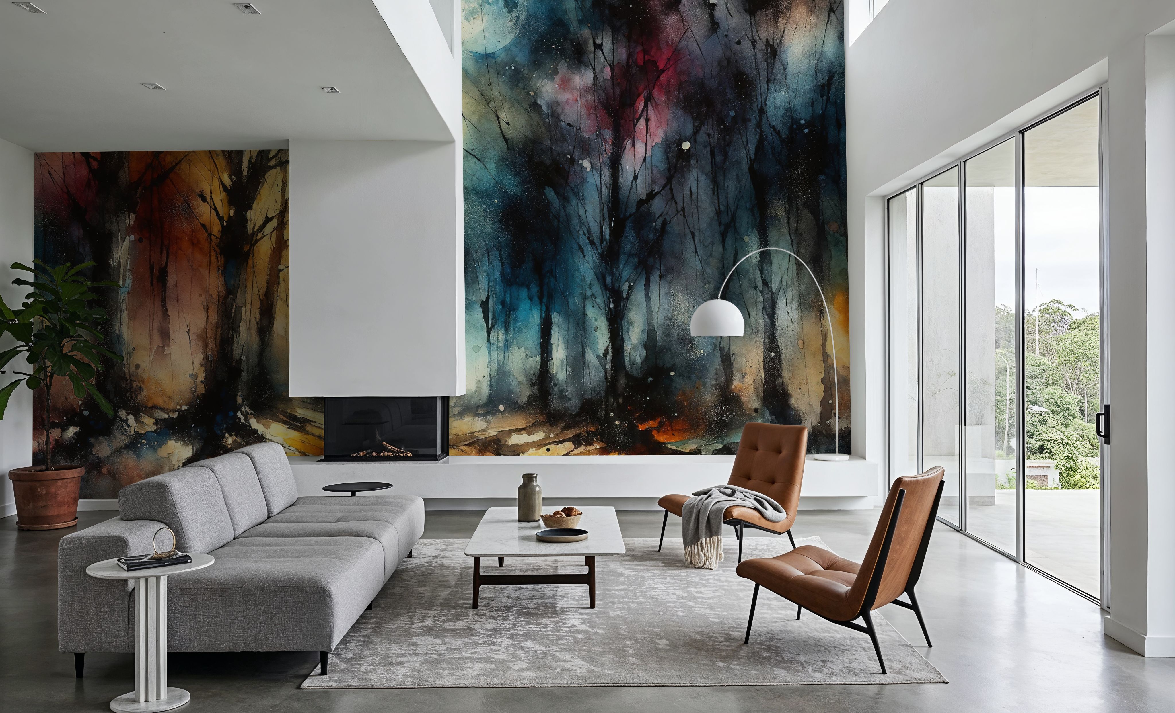 Moonlit Enchanted Forest