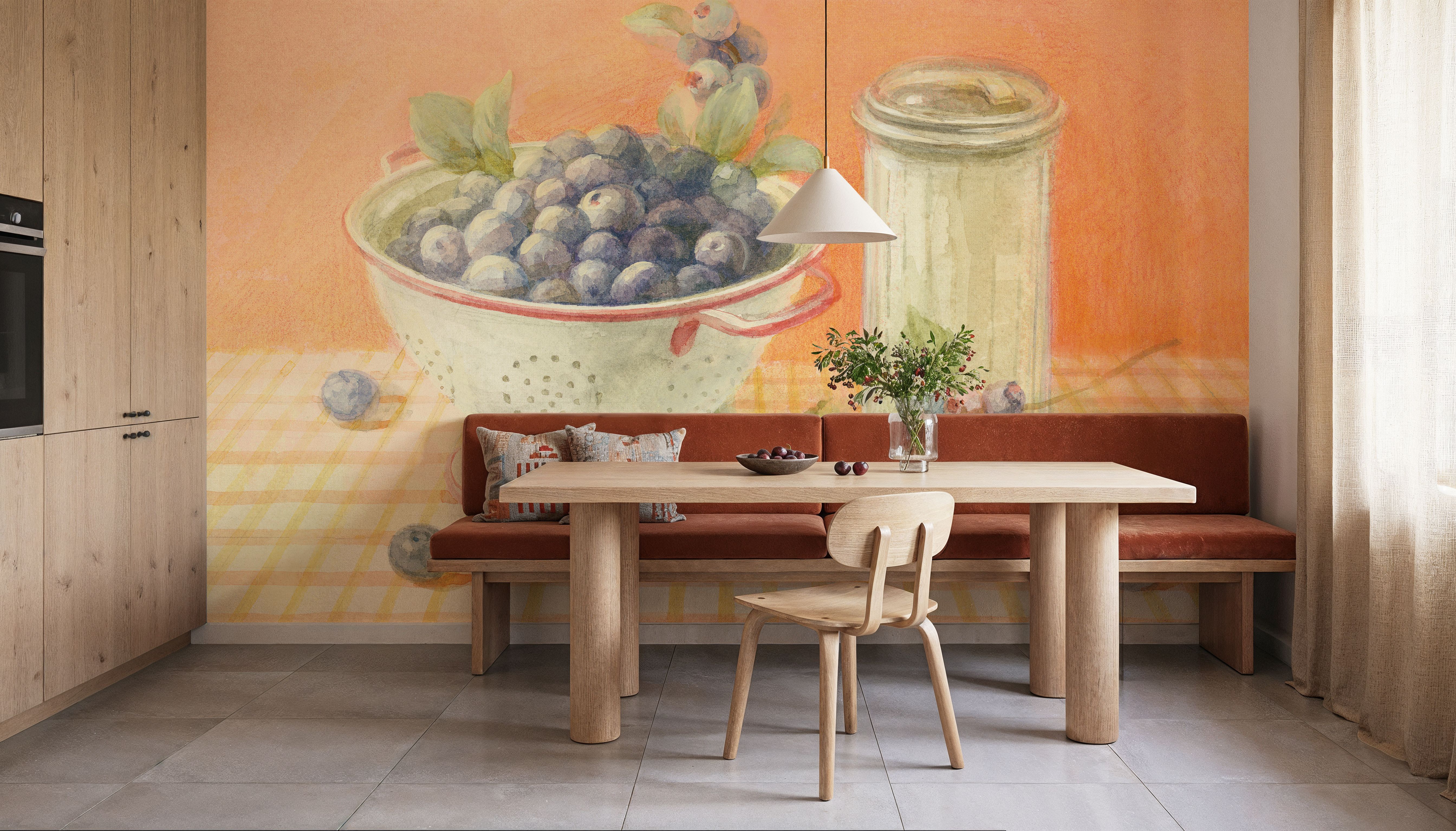 Fresh Picked Blueberries