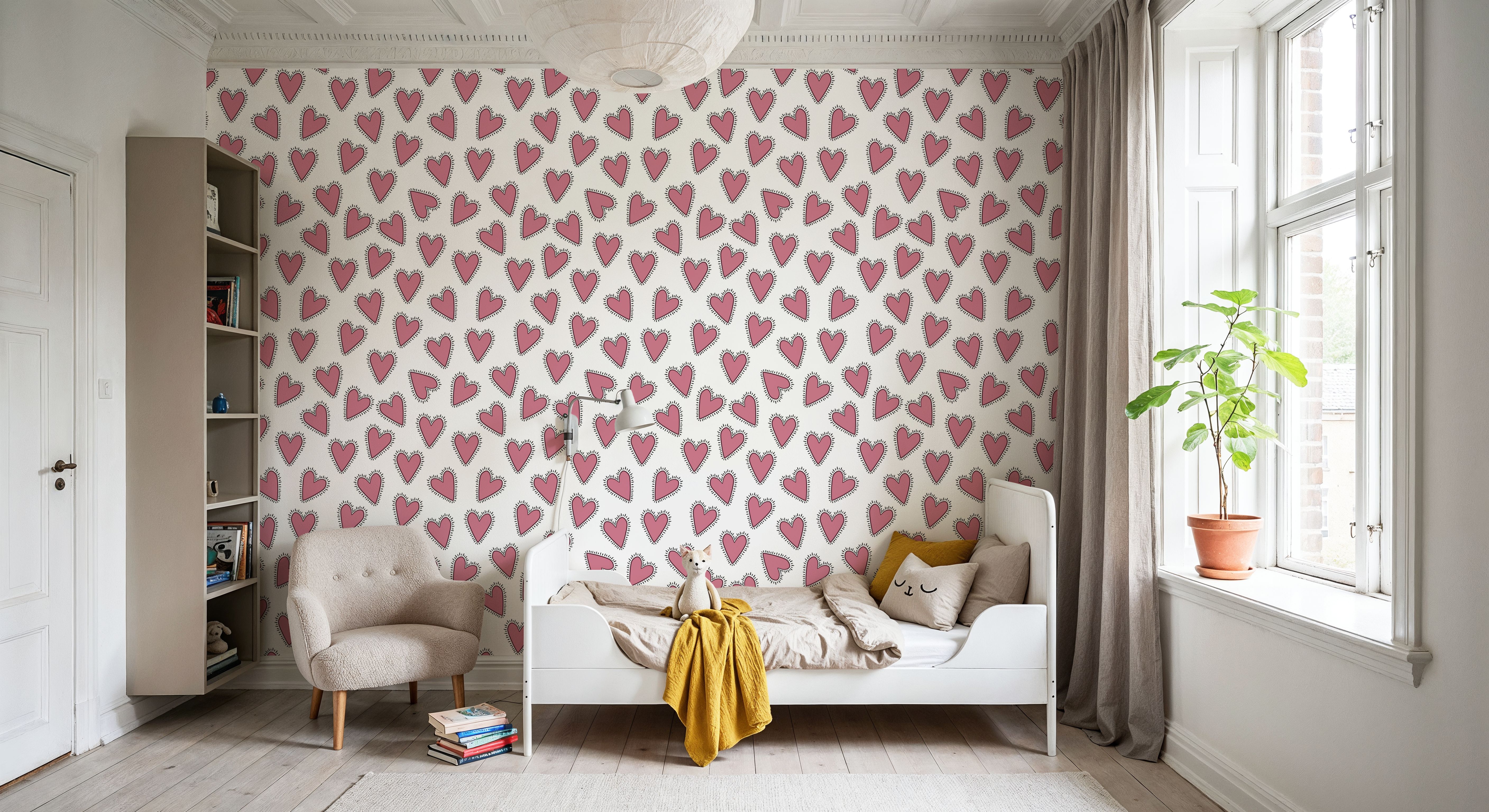 Iconic Pop Hearts, Rose Pink