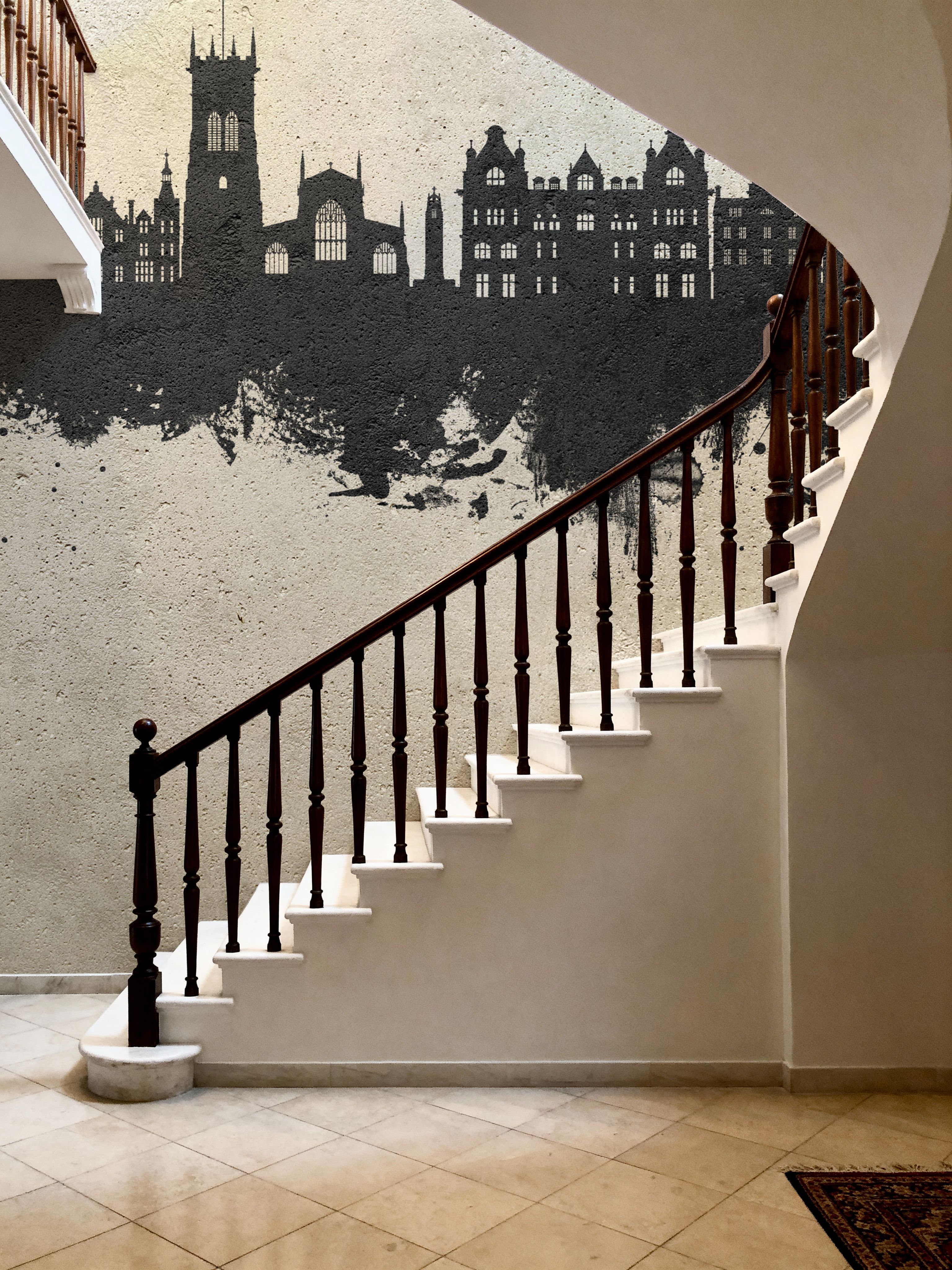 Wigan England Skyline Concrete