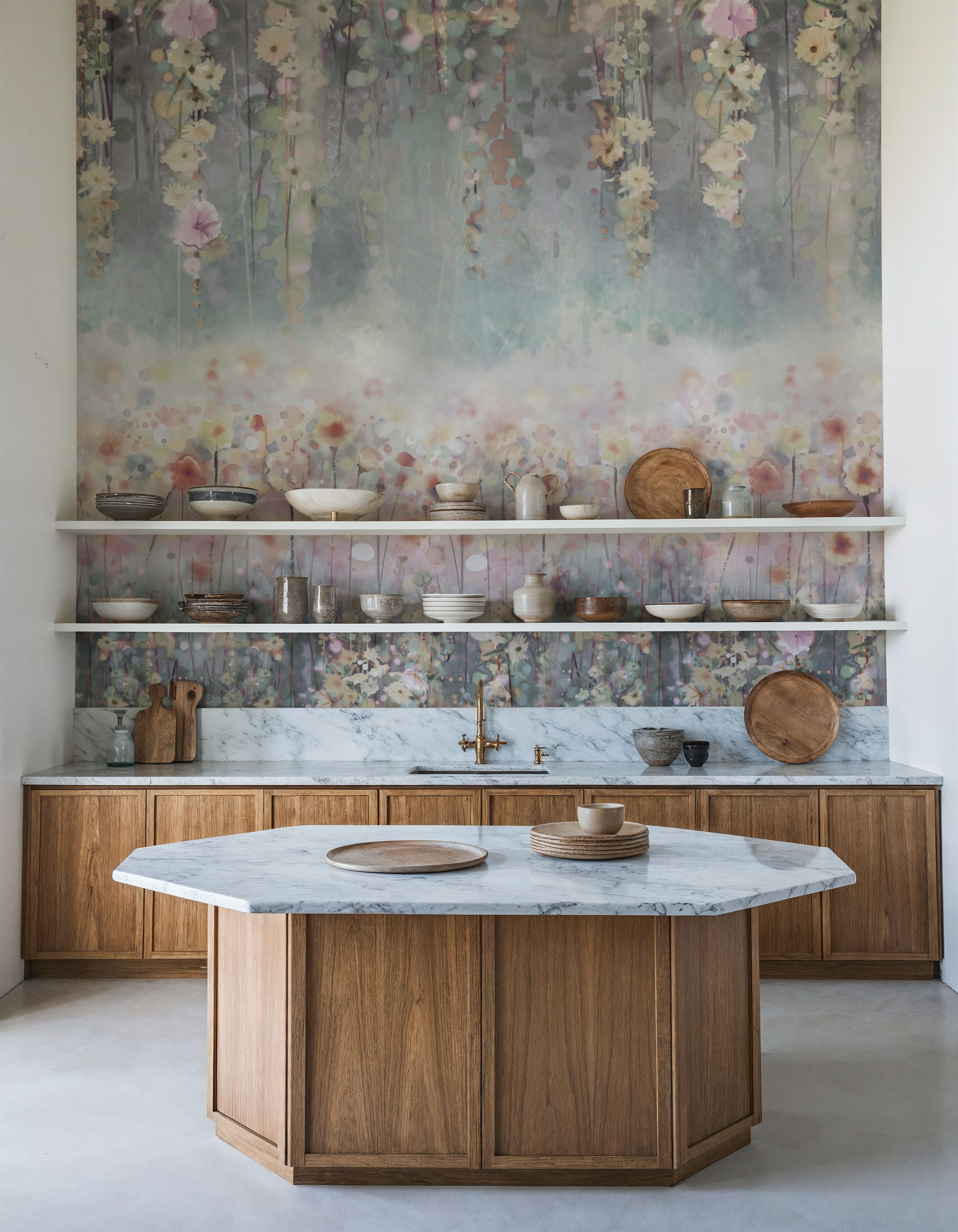 Wisteria Blue Green