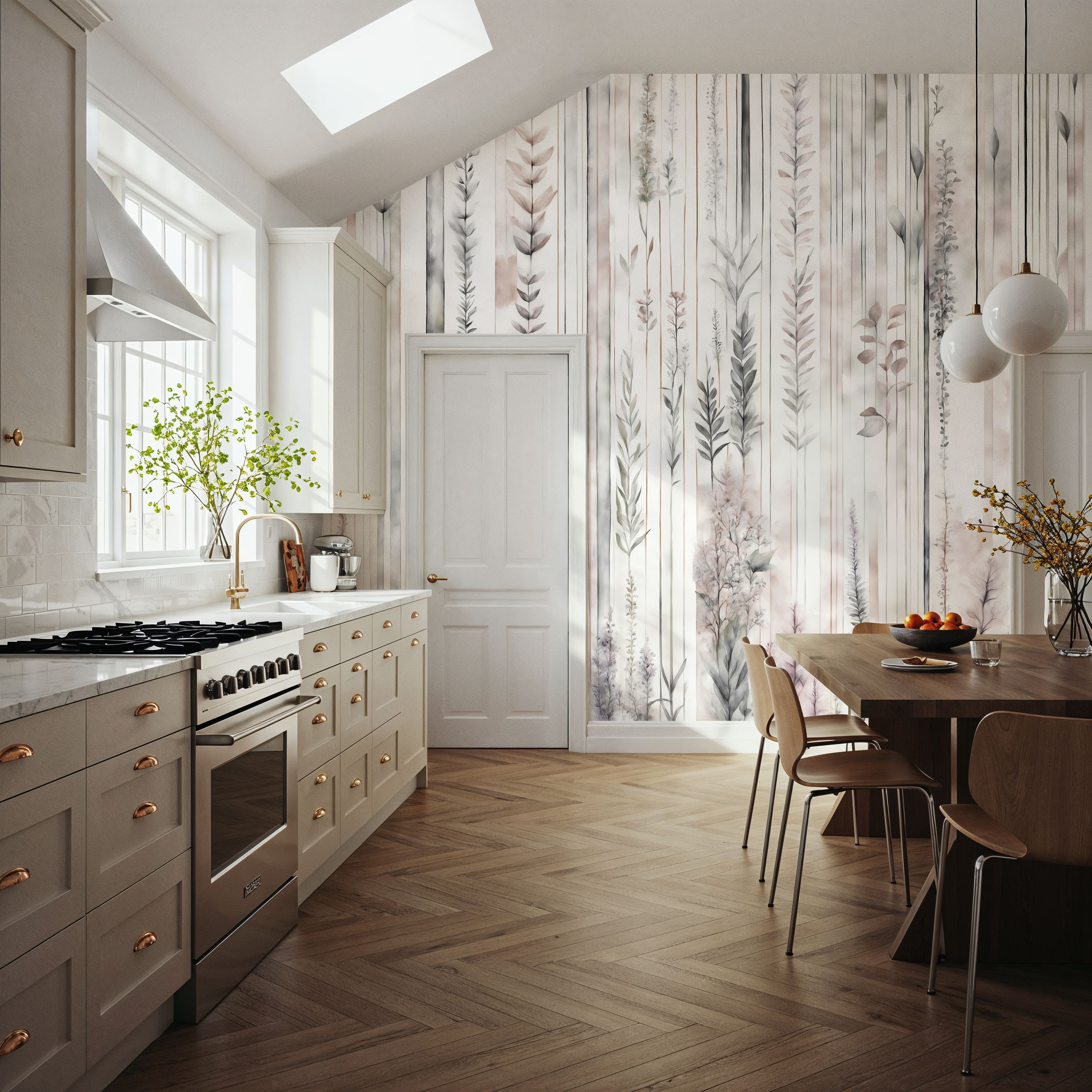 Botanical Wall Brown