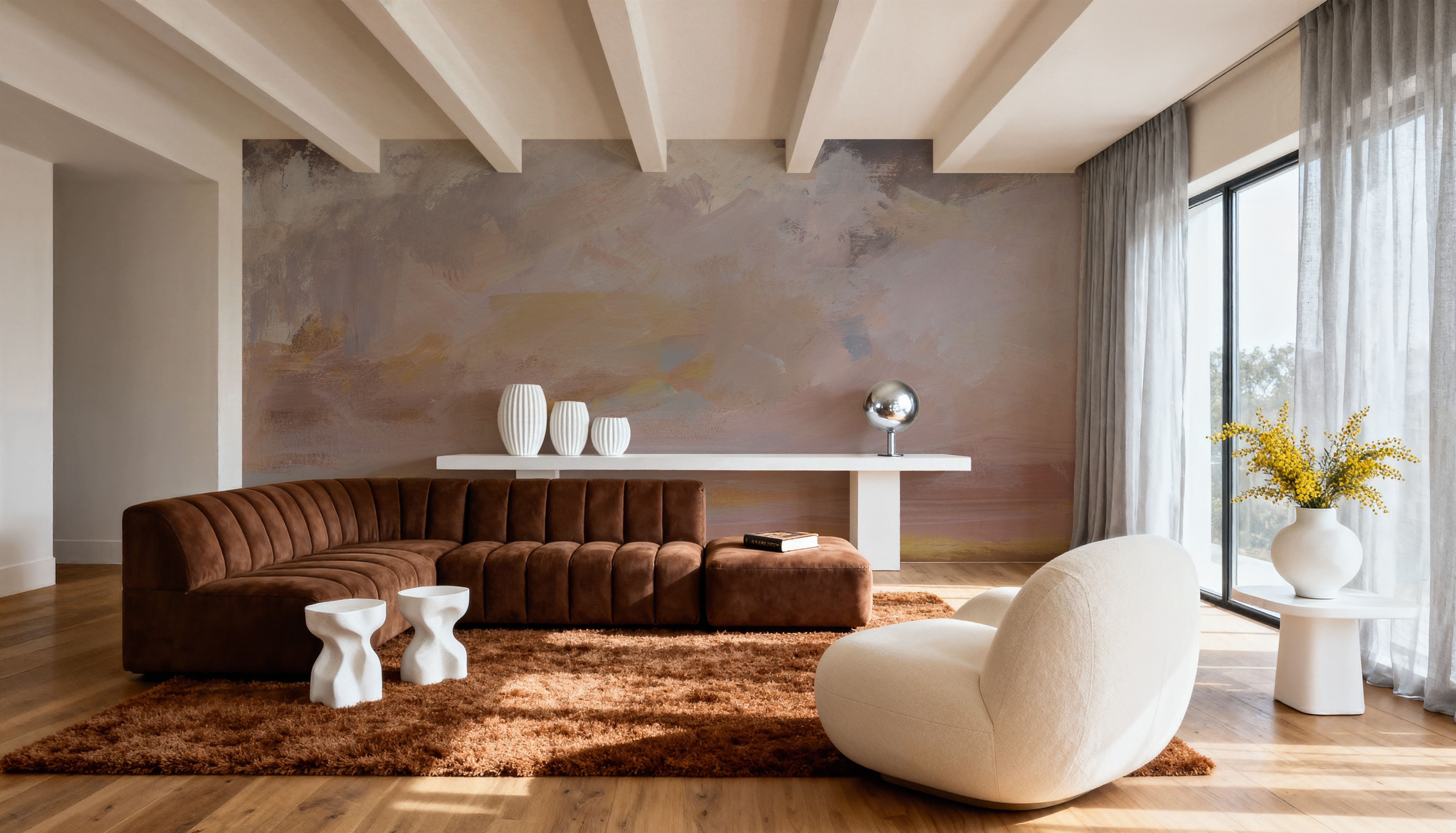 Sorbet, Papel pintado