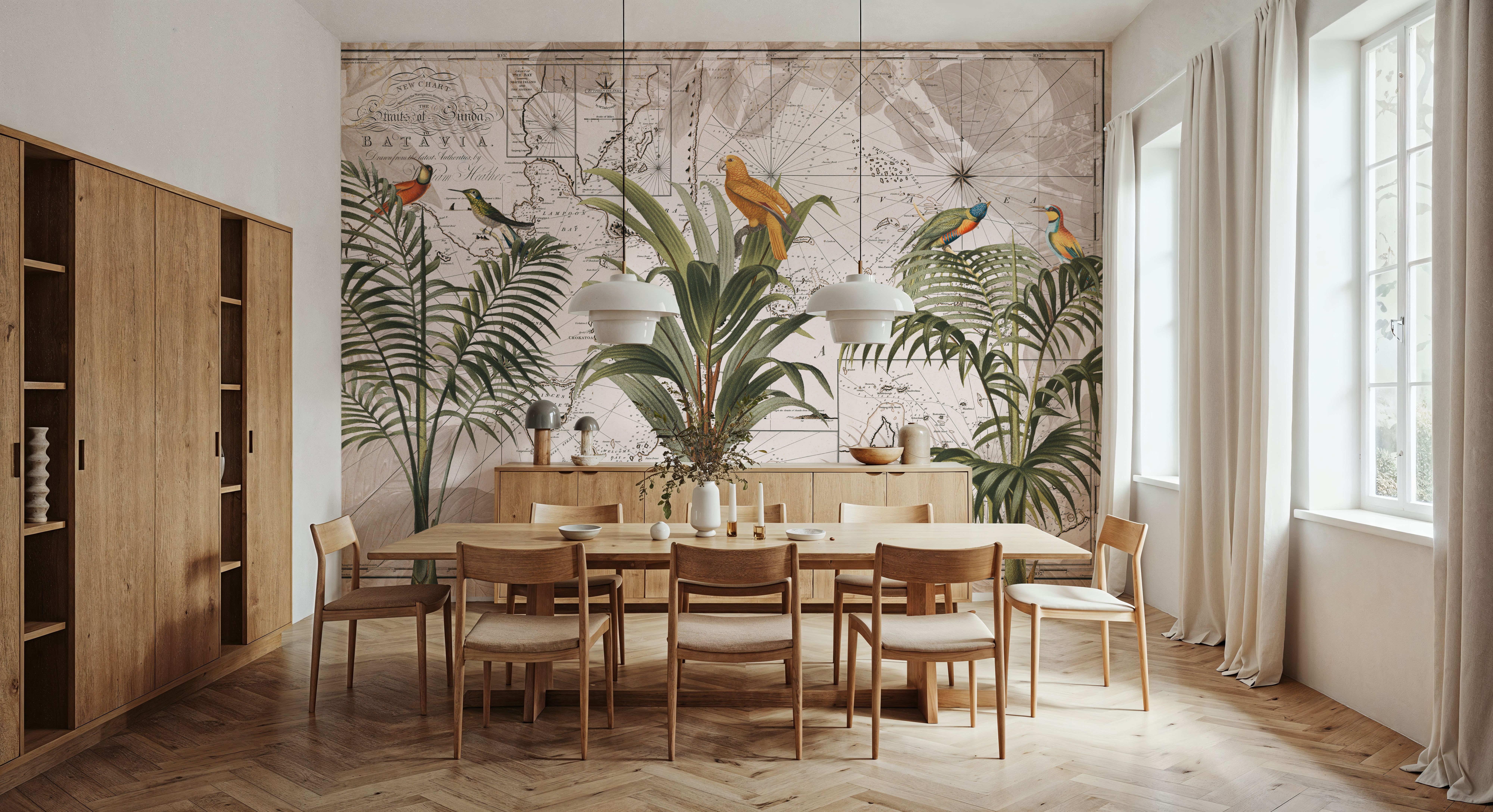 Indonesia Jungle Paradise No1, Tapeten