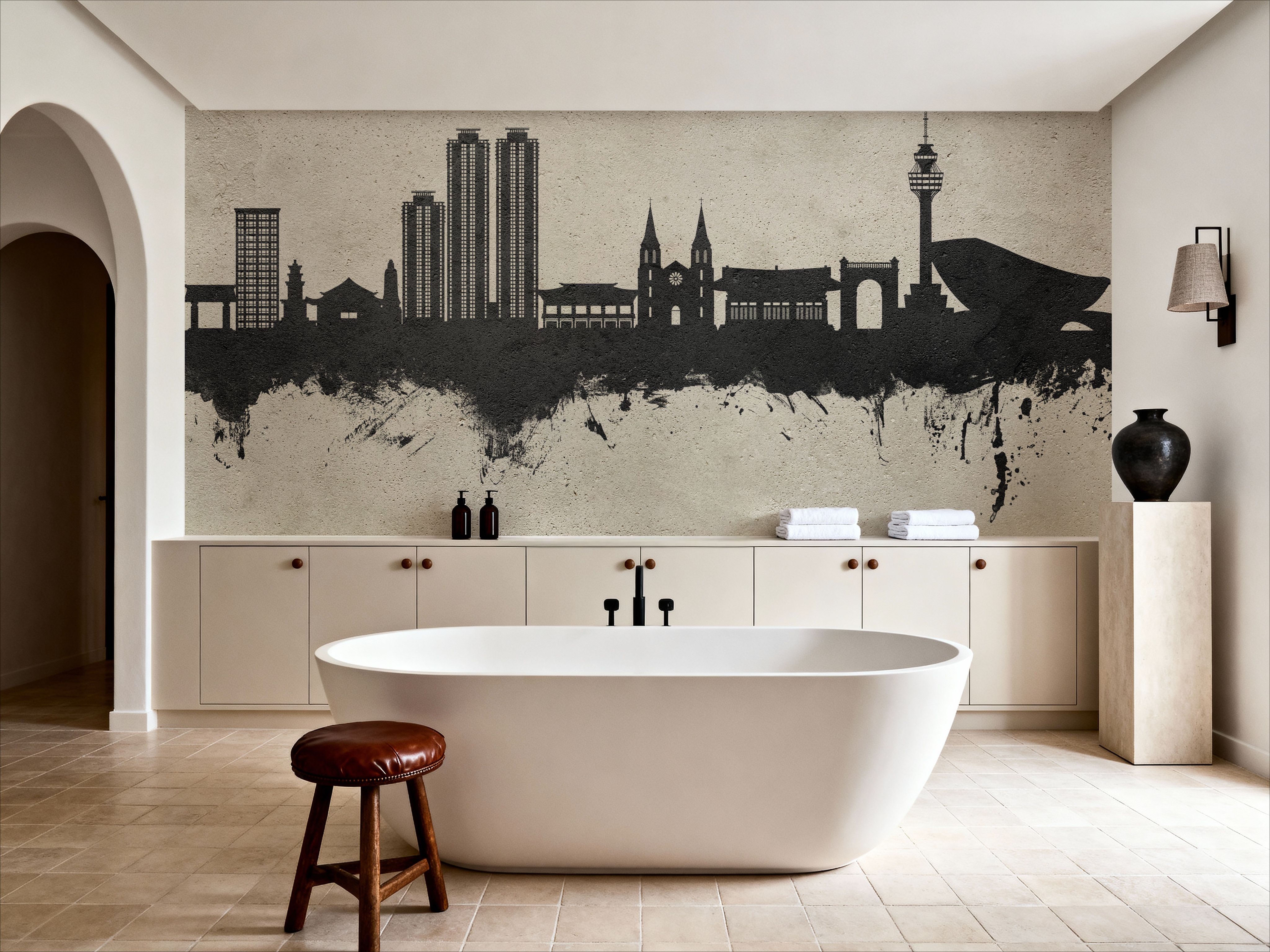 Daegu South Korea Skyline Concrete