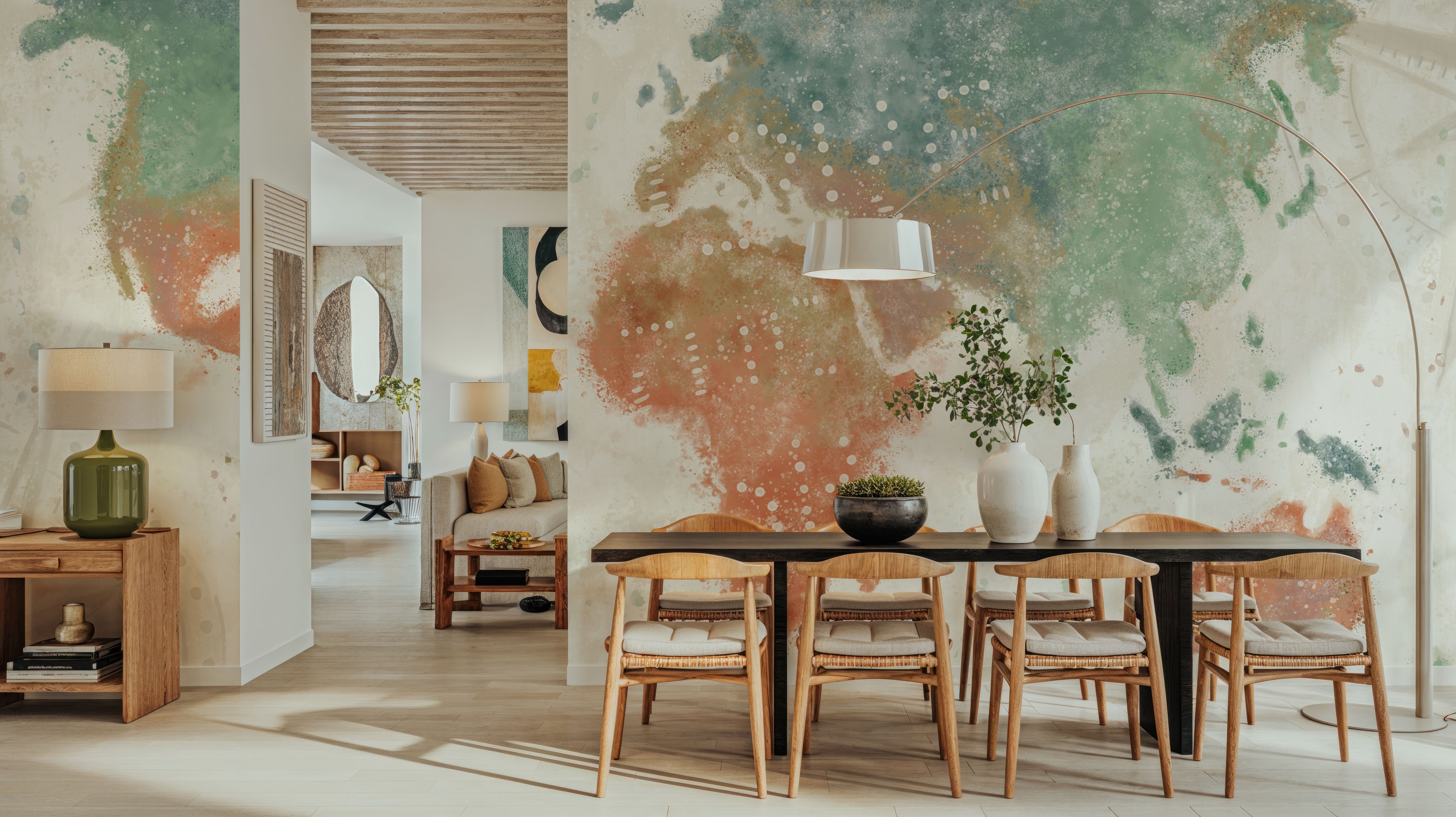 Explore the World I, Papier peint