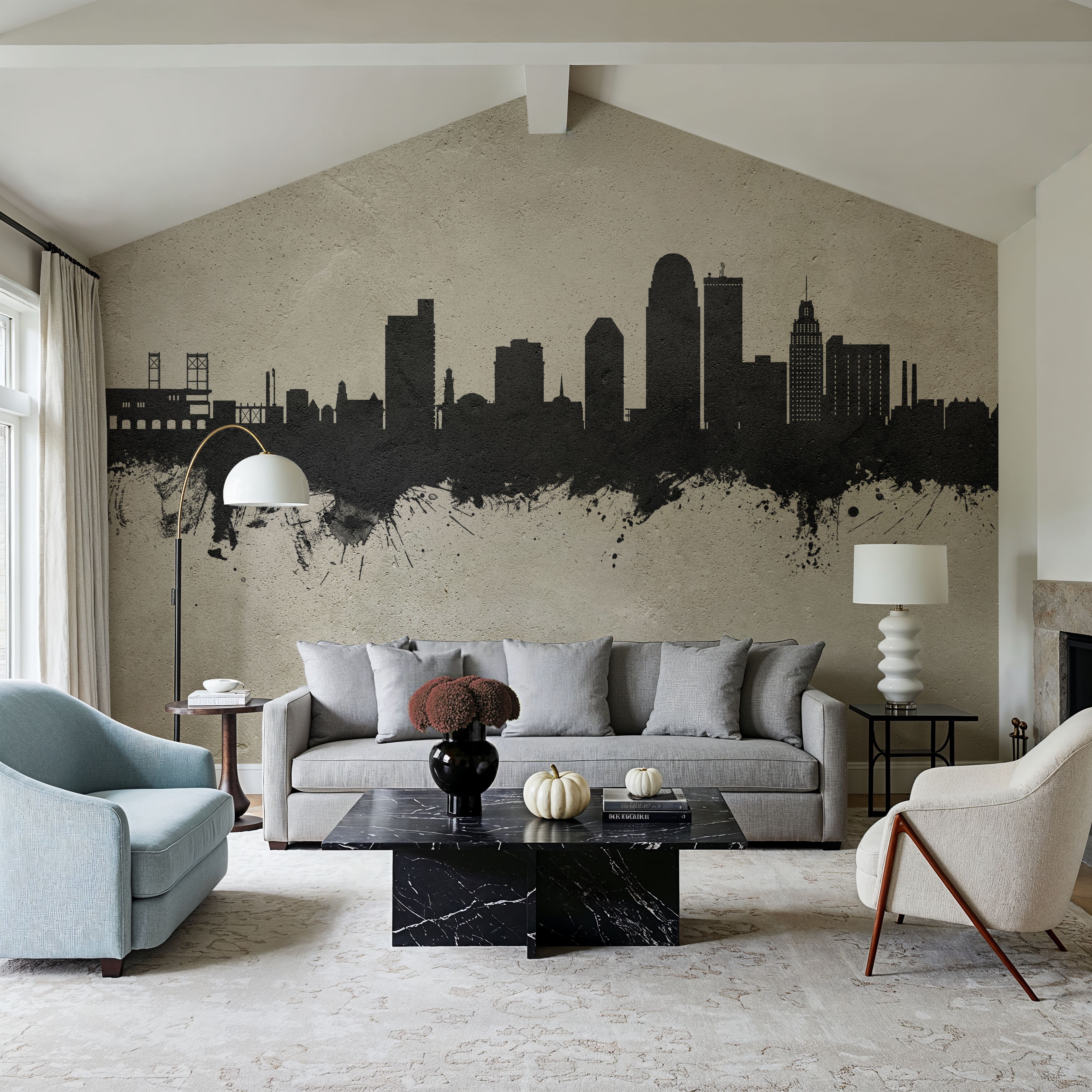 Winston-Salem North Carolina Skyline Concrete