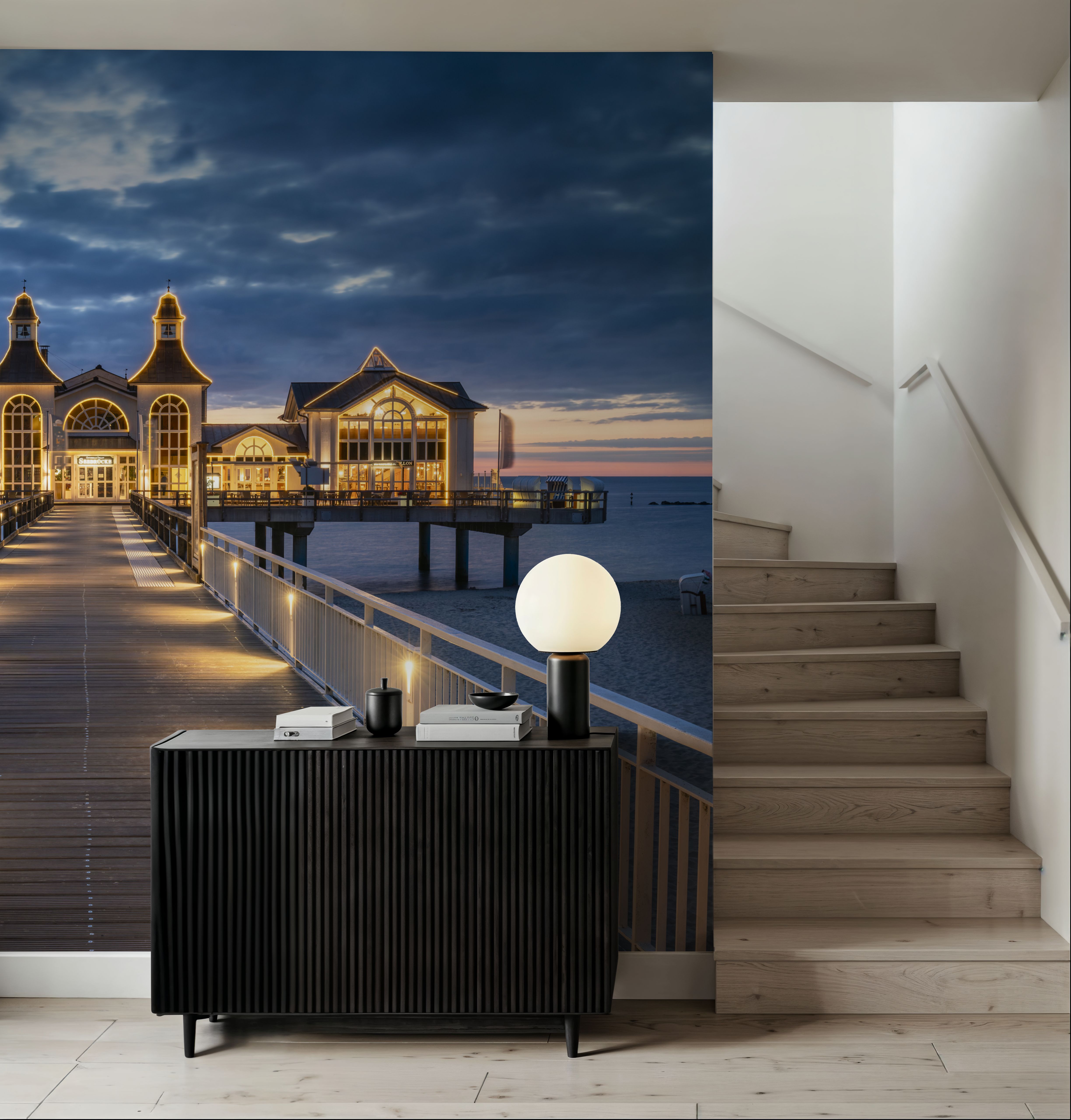 Sellin Pier at Night