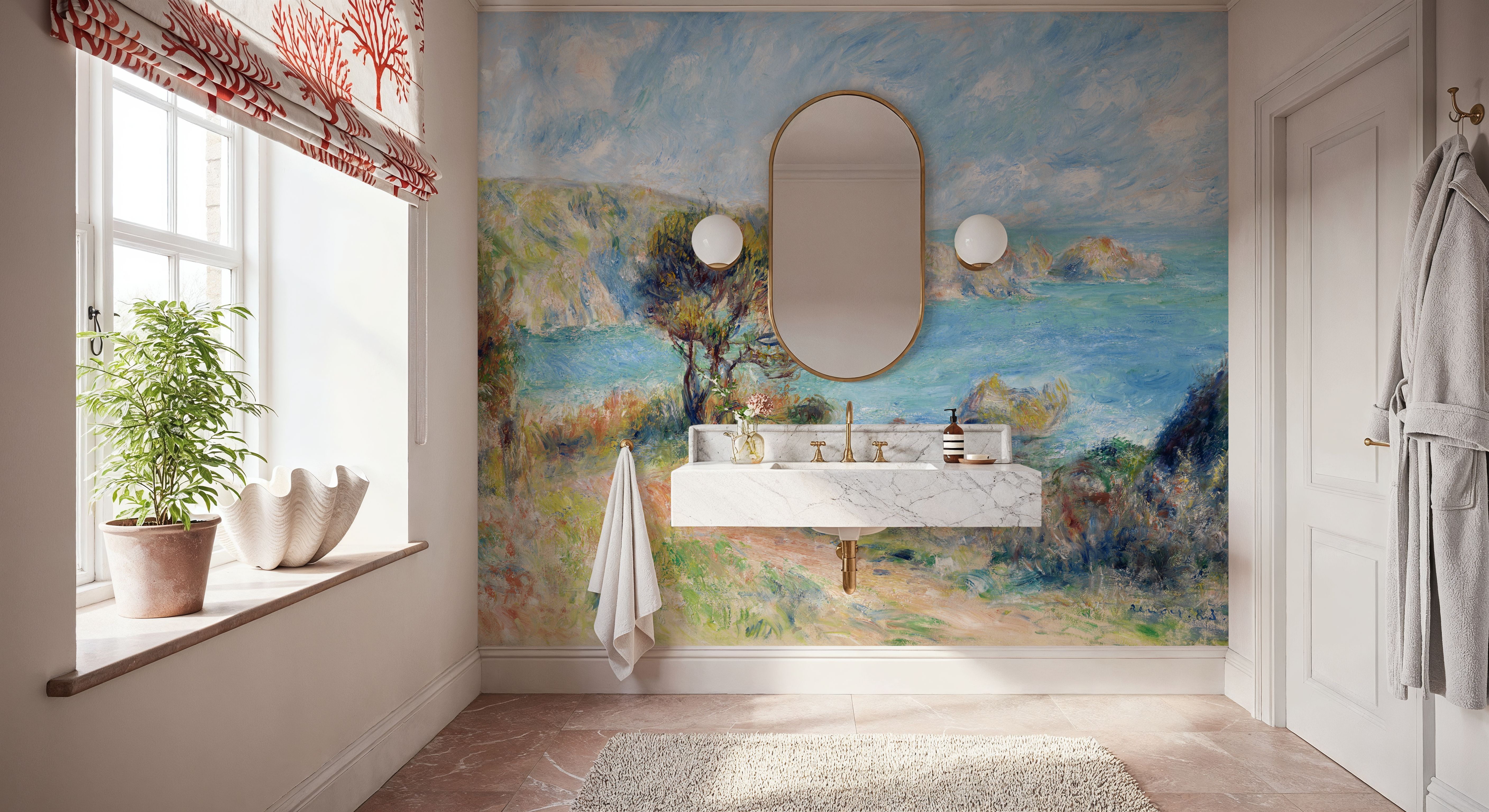 View at Guernsey, Wallpaper