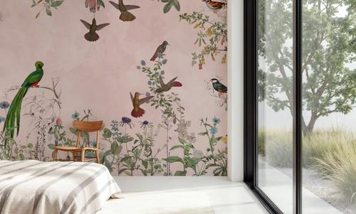 Fields of Birds and Flowers