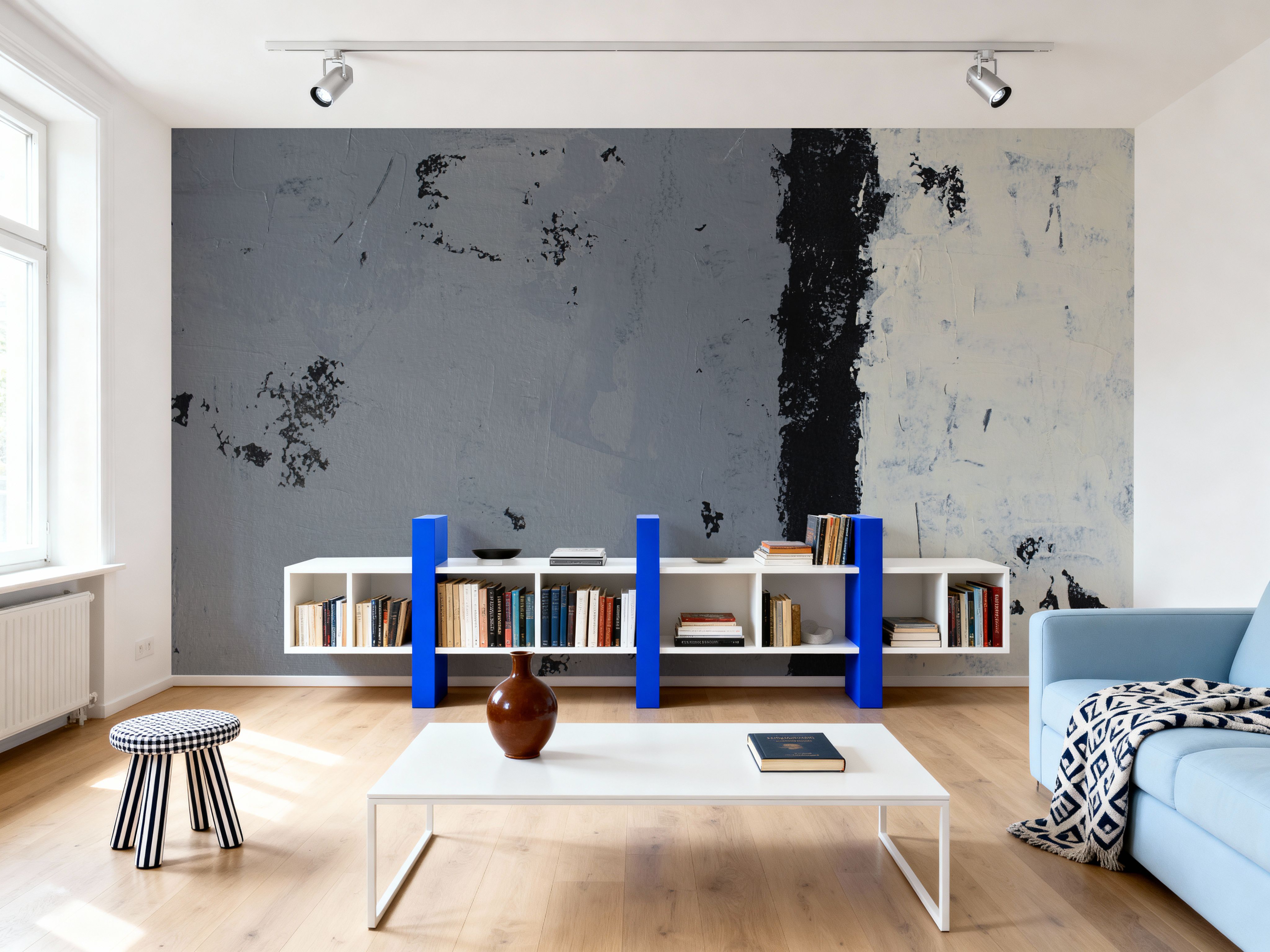 Light Over Grey, Tapeten