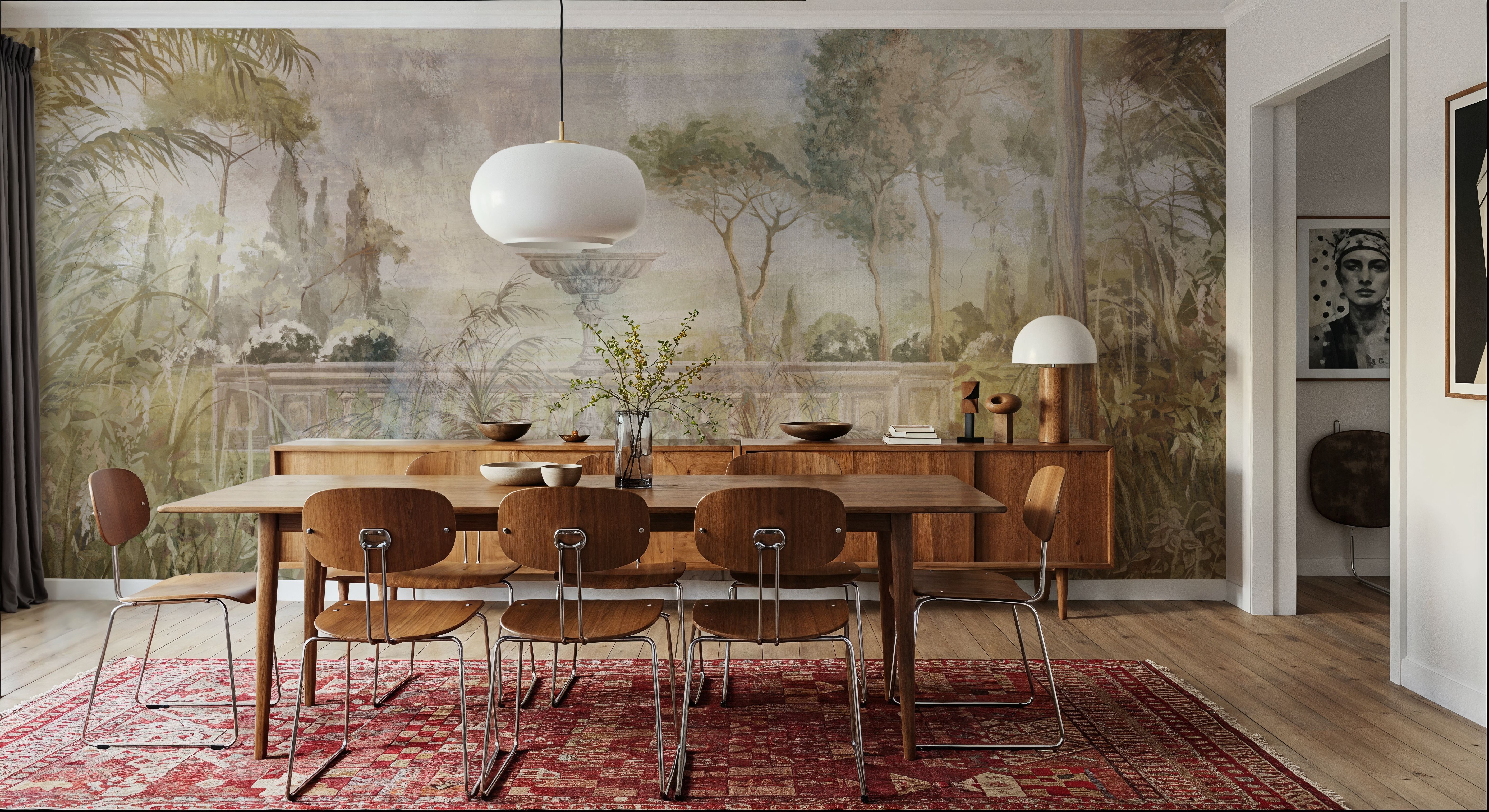 The Lost Garden, Wallpaper