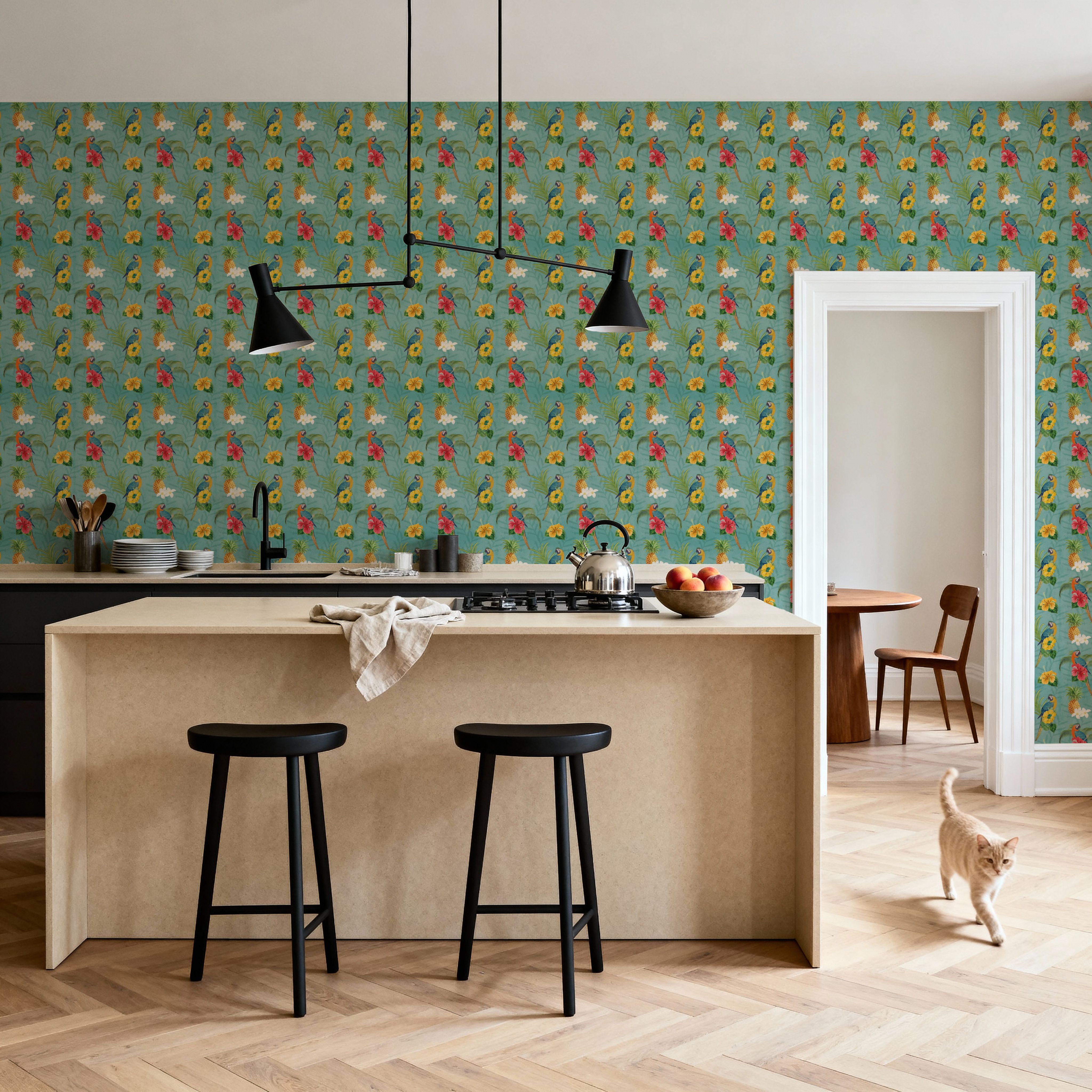 Parrot Paradise Turqouise